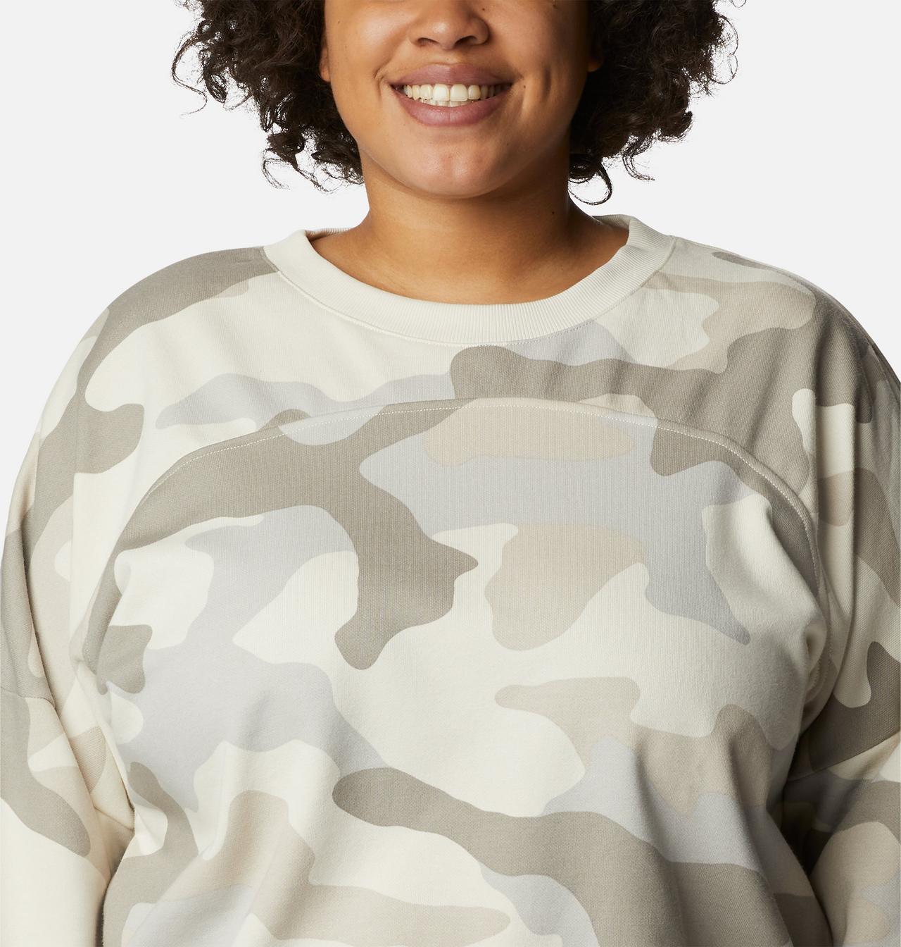 Women's Columbia Lodge™ French Terry Crew - Plus Size 4