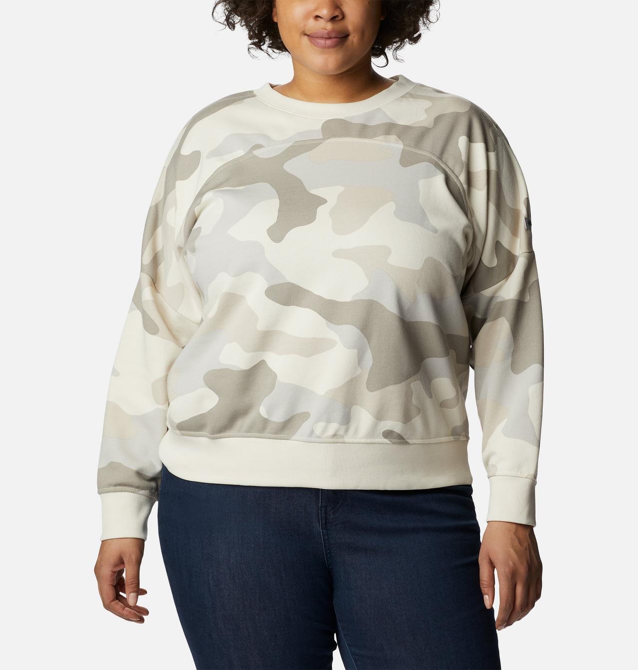 Women's Columbia Lodge™ French Terry Crew - Plus Size 1