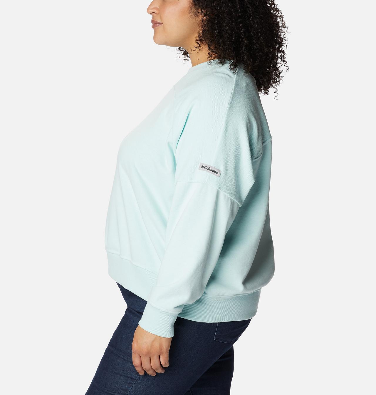 Women's Columbia Lodge™ French Terry Crew - Plus Size 3