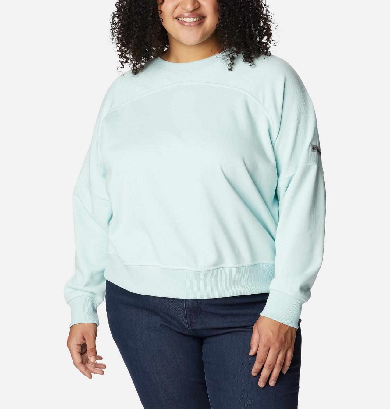 Women's Columbia Lodge™ French Terry Crew - Plus Size 1