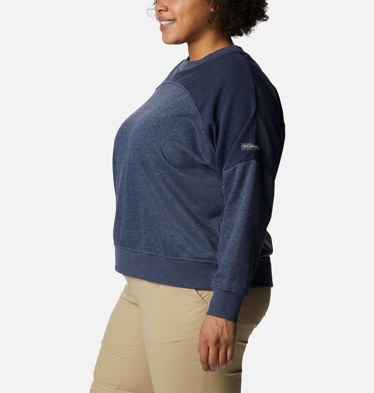 Women's Columbia Lodge™ French Terry Crew - Plus Size 3