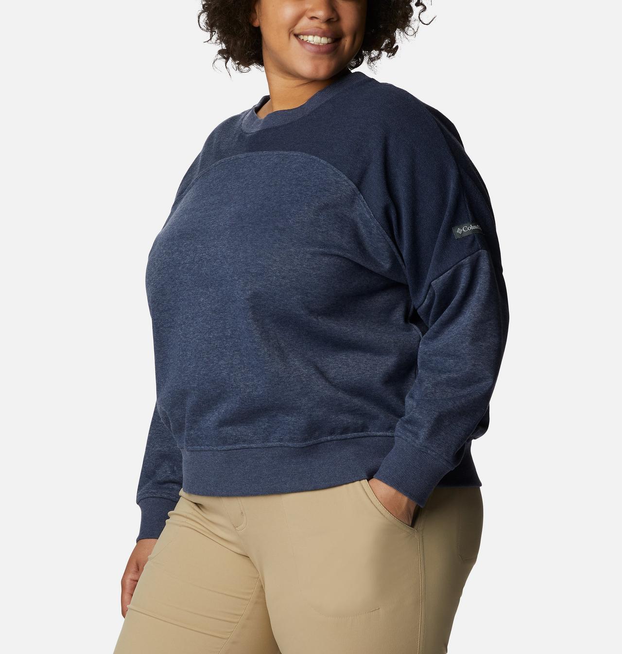 Women's Columbia Lodge™ French Terry Crew - Plus Size 5