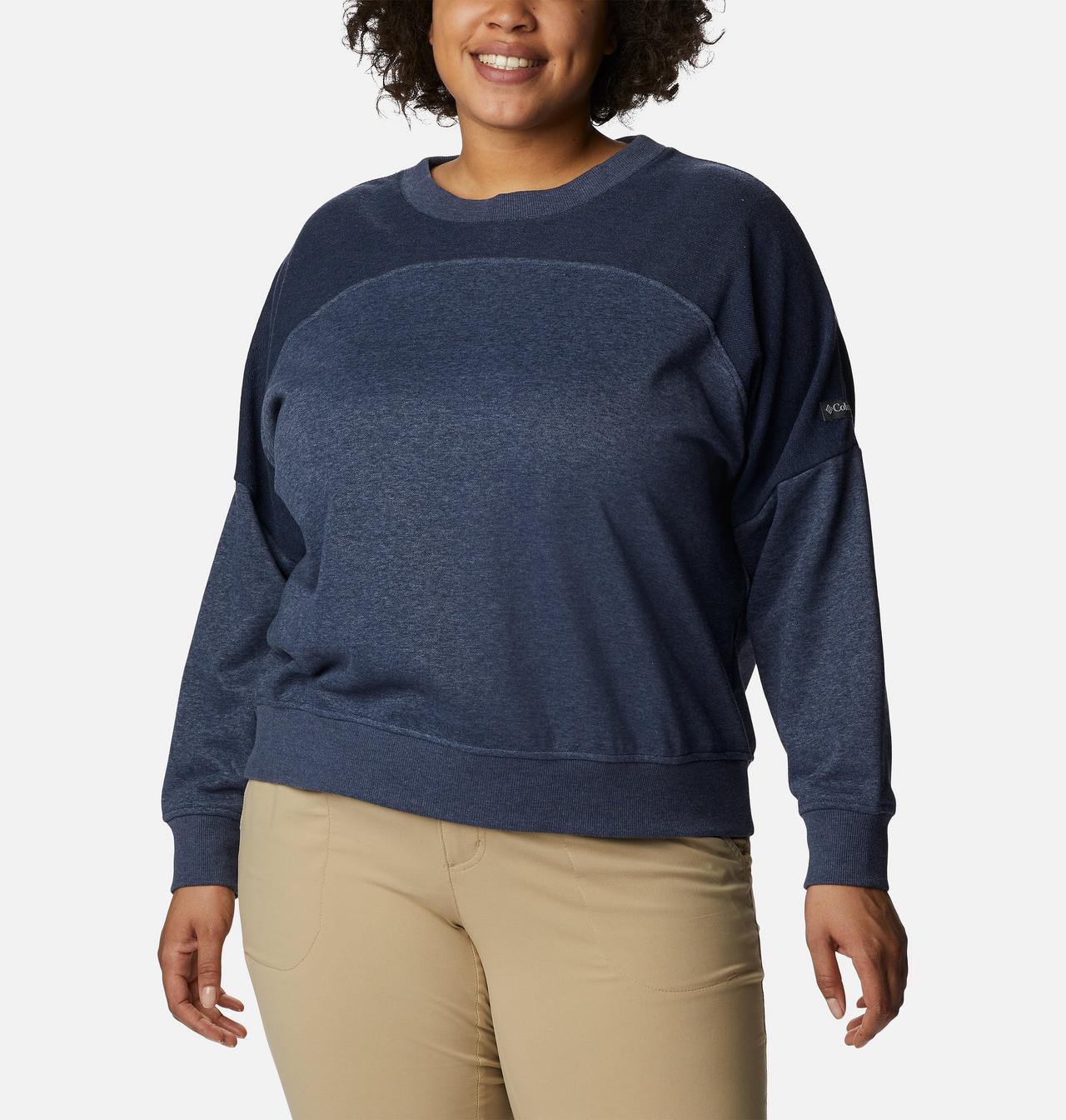 Women's Columbia Lodge™ French Terry Crew - Plus Size 1