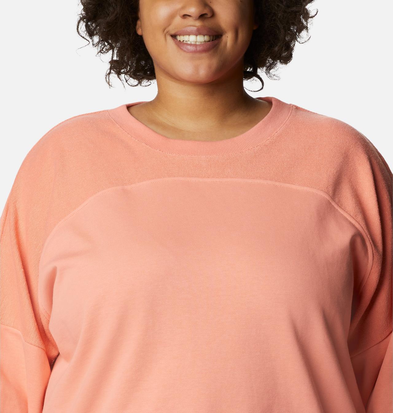 Women's Columbia Lodge™ French Terry Crew - Plus Size 4