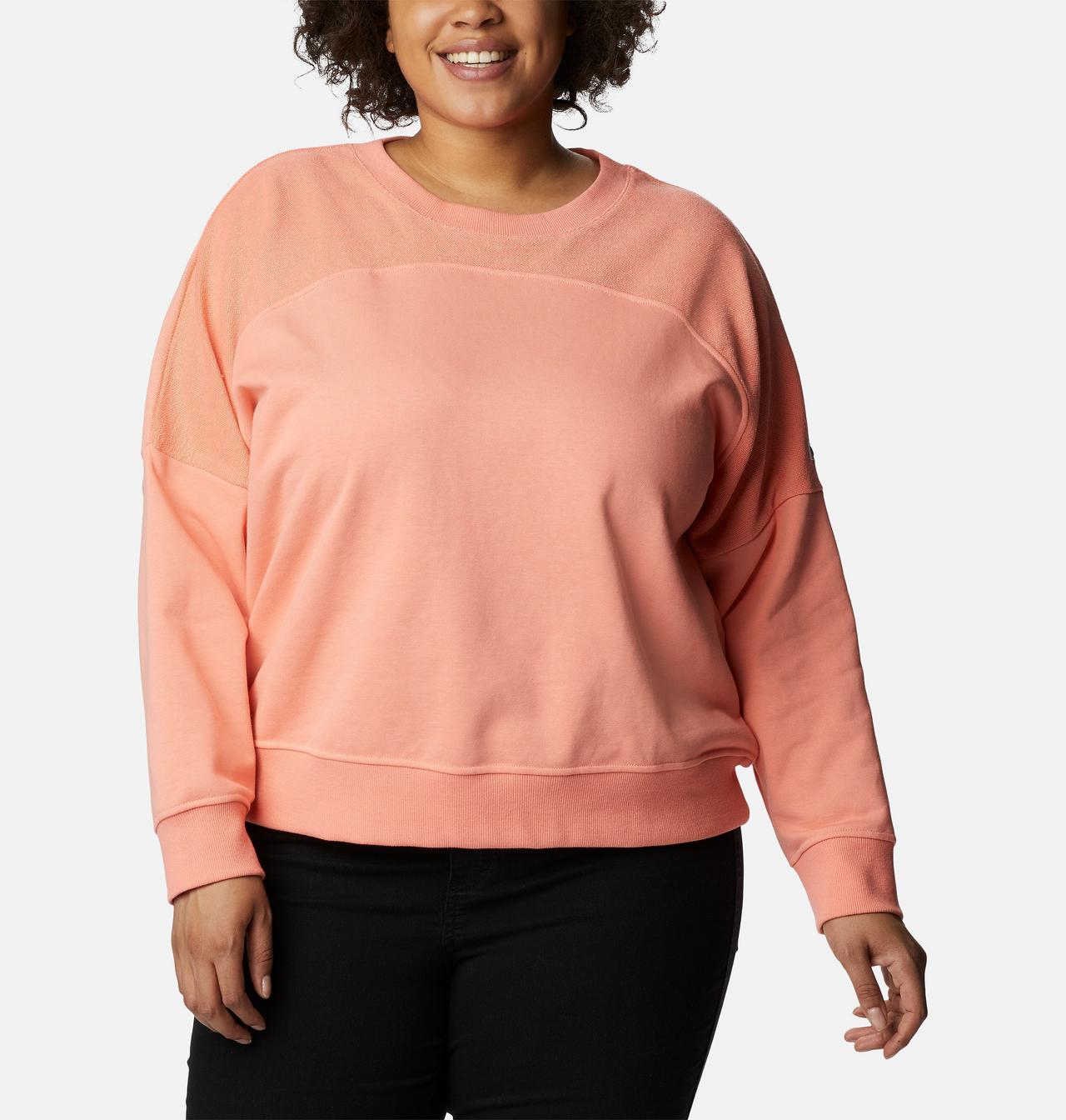 Women's Columbia Lodge™ French Terry Crew - Plus Size 1