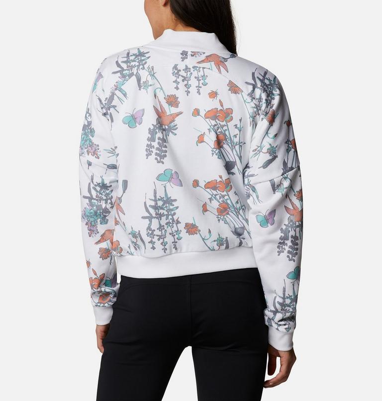 Columbia Lodge French Terry FZ | 100 | S, Color: White Radical Botanical, image 2