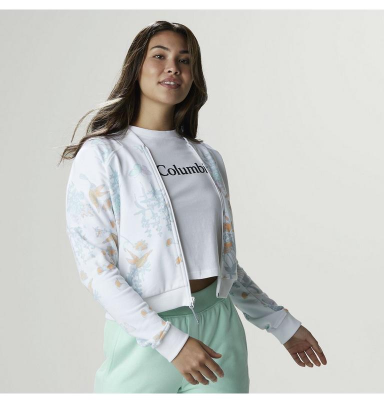 Columbia Lodge French Terry FZ | 100 | S, Color: White Radical Botanical, image 9