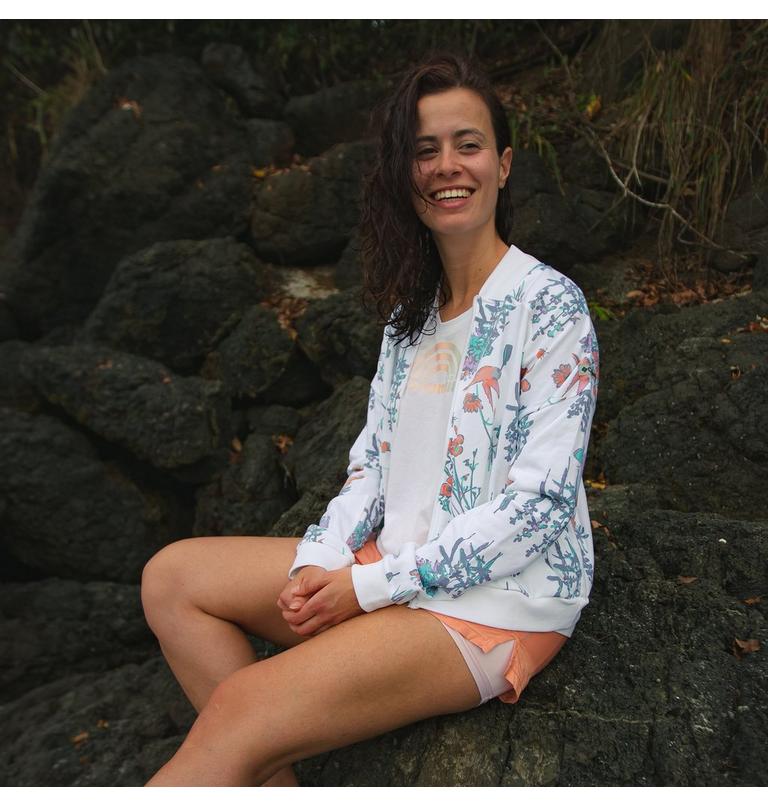 Columbia Lodge French Terry FZ | 100 | S, Color: White Radical Botanical, image 10