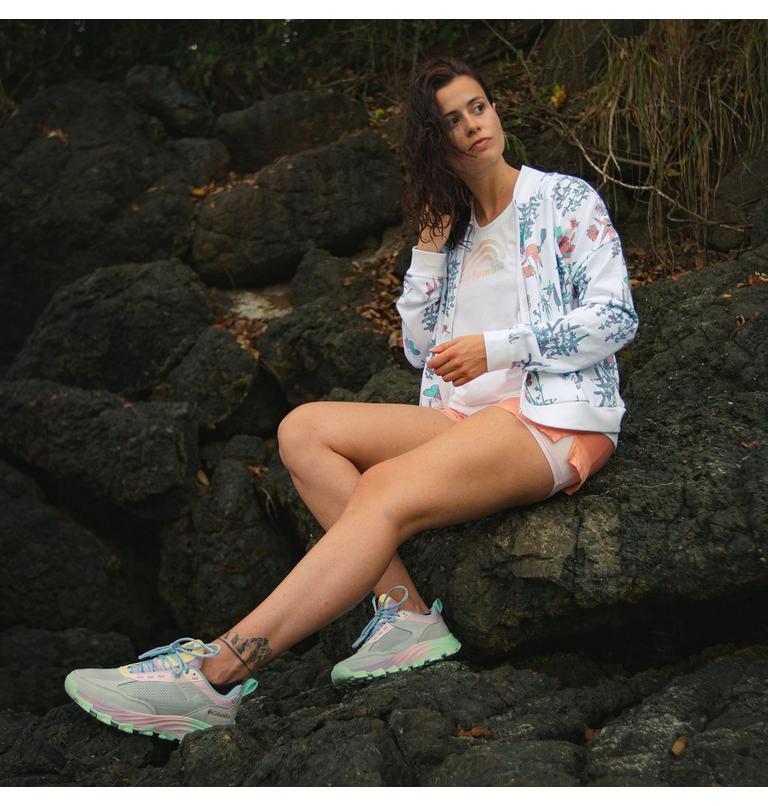 Columbia Lodge French Terry FZ | 100 | S, Color: White Radical Botanical, image 11