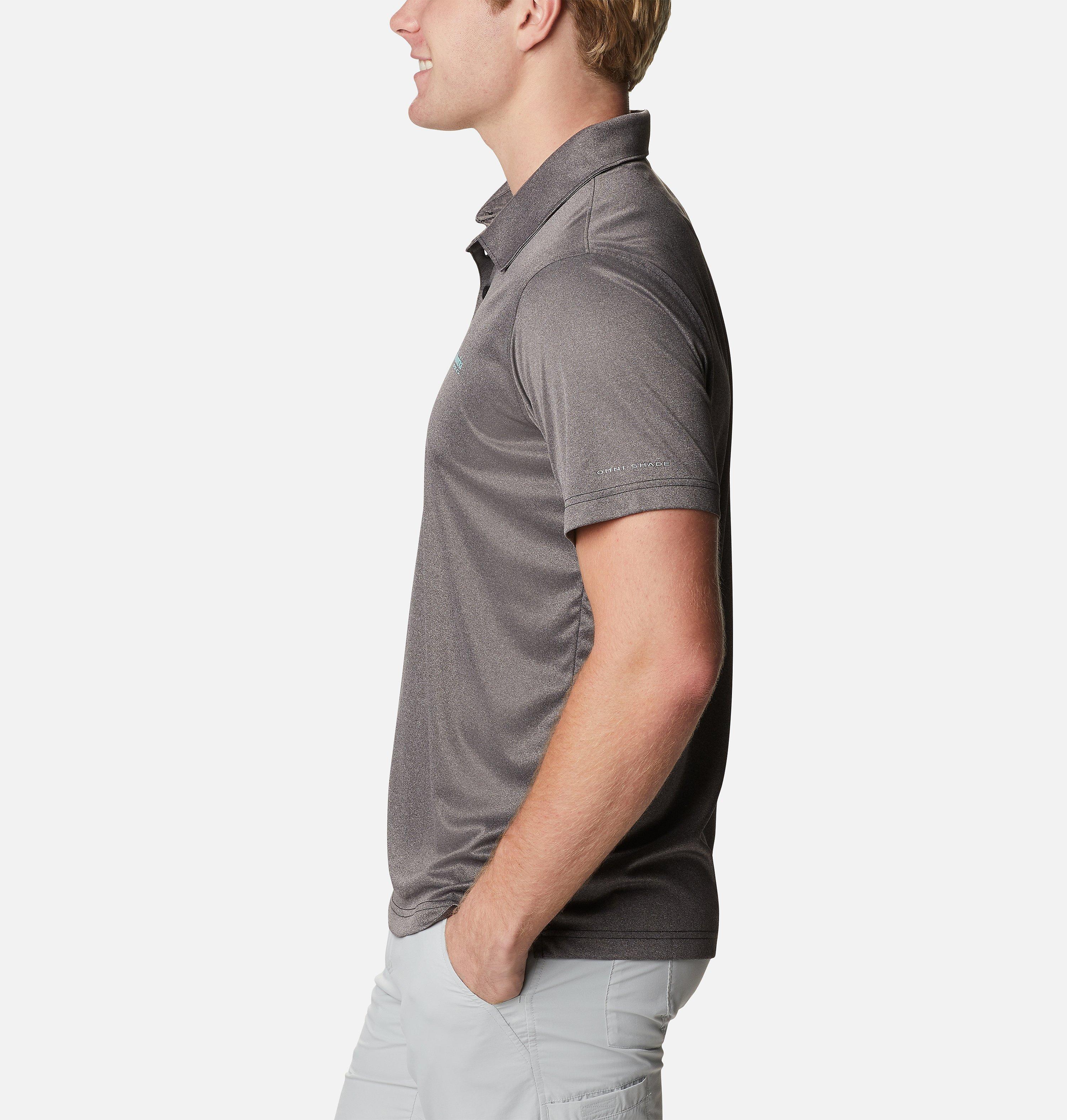 Men's PFG Terminal Tackle Heather Polo 3