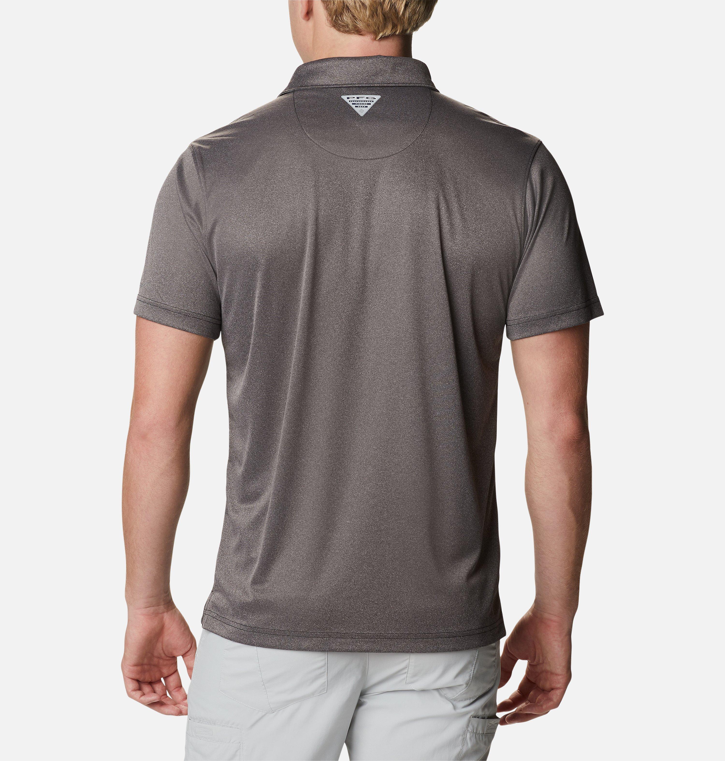 Men's PFG Terminal Tackle Heather Polo 2