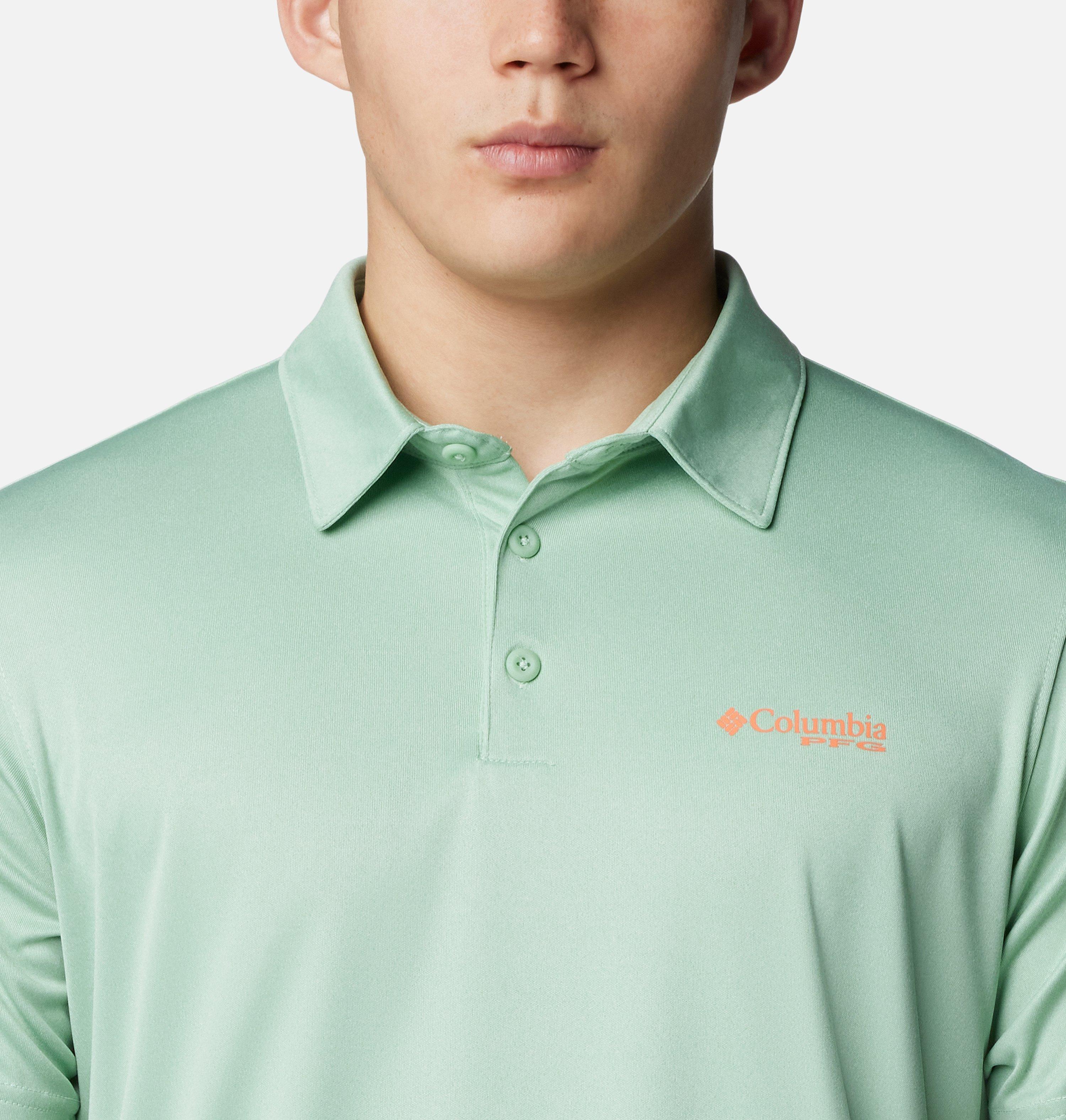 Men's PFG Terminal Tackle Heather Polo 4