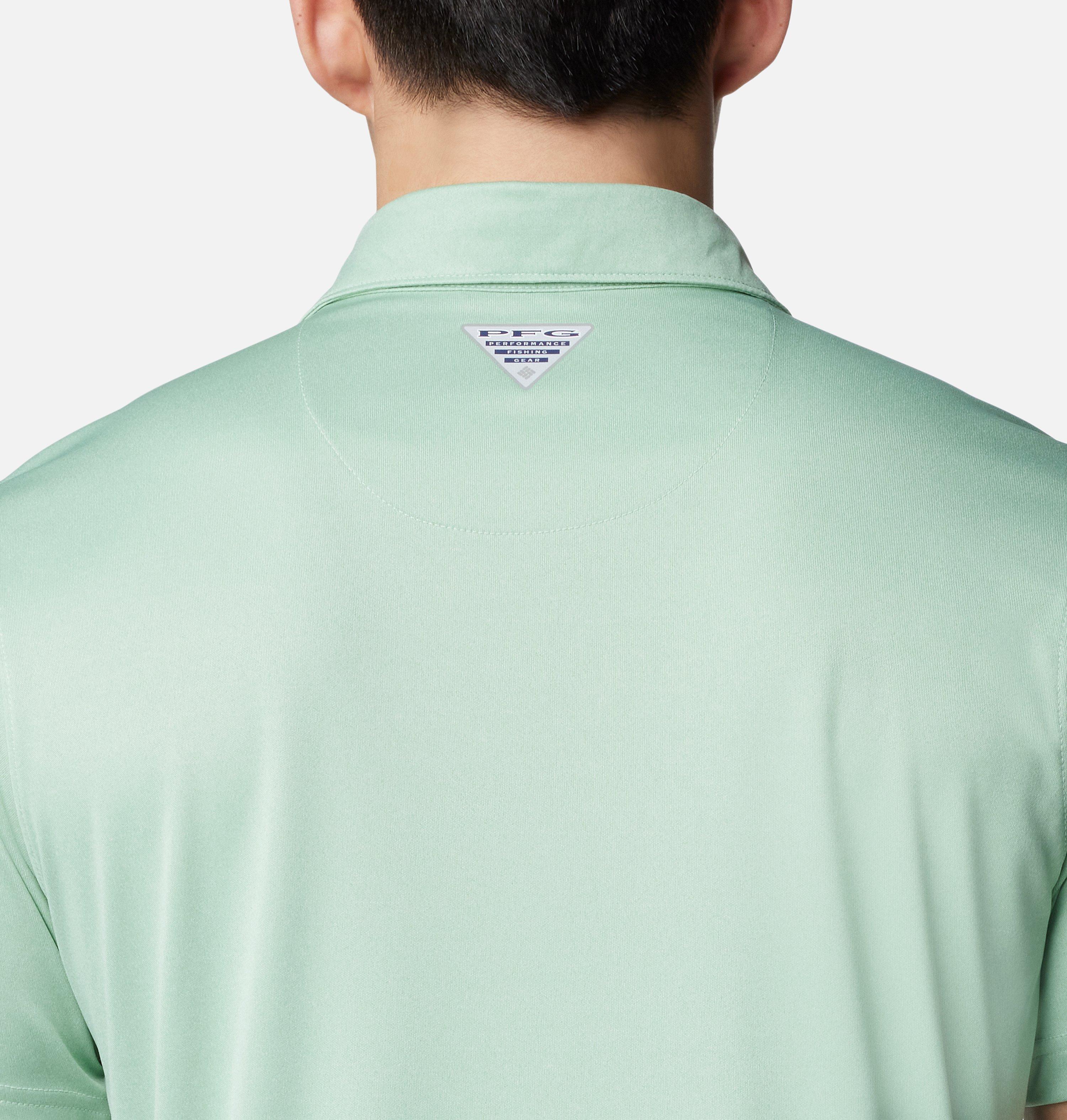 Men's PFG Terminal Tackle Heather Polo 5