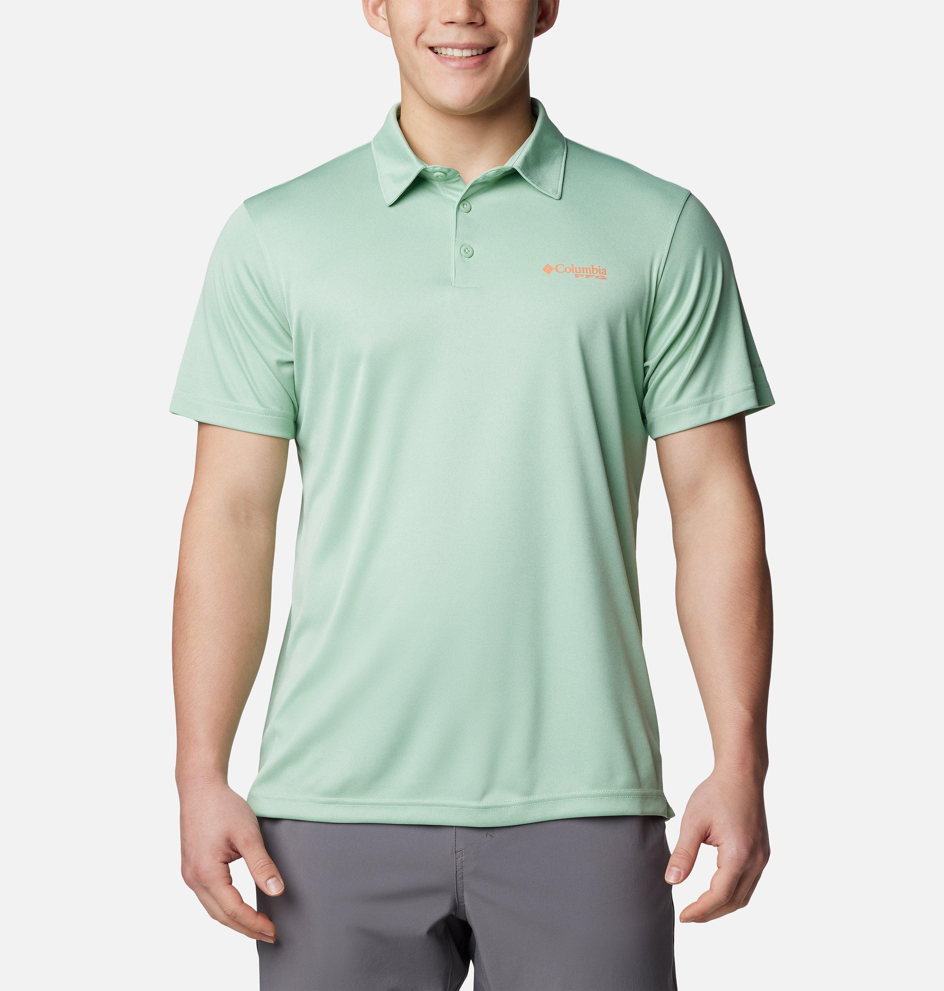 Men's PFG Terminal Tackle Heather Polo 1
