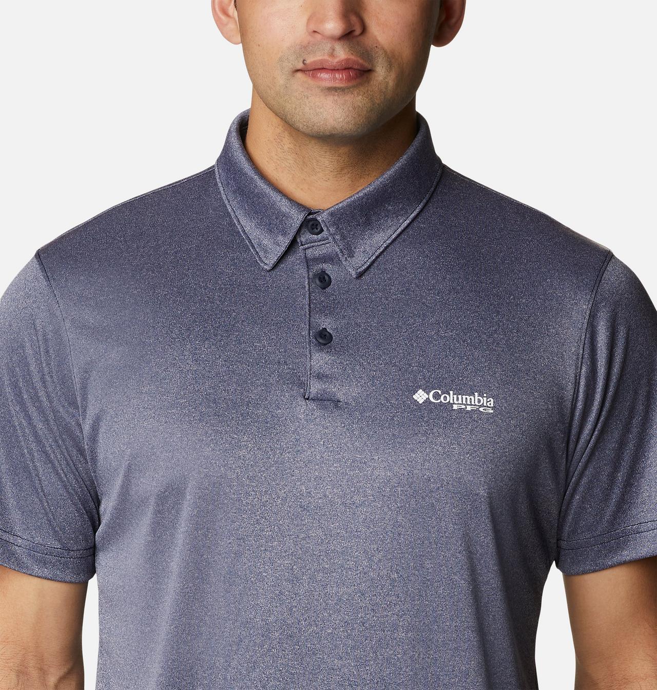 Men's PFG Terminal Tackle™ Heather Polo 4