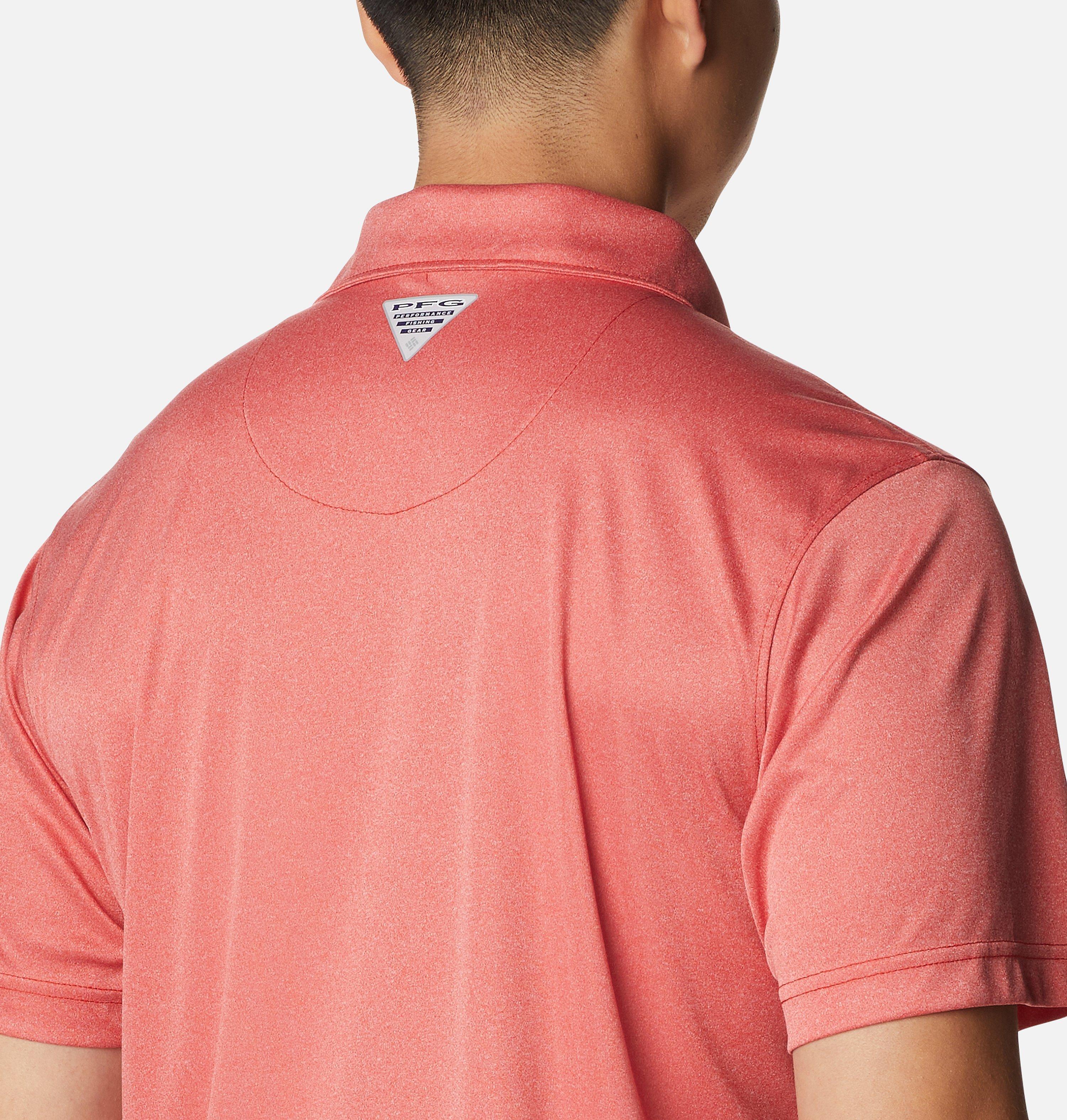 Men's PFG Terminal Tackle Heather Polo 5