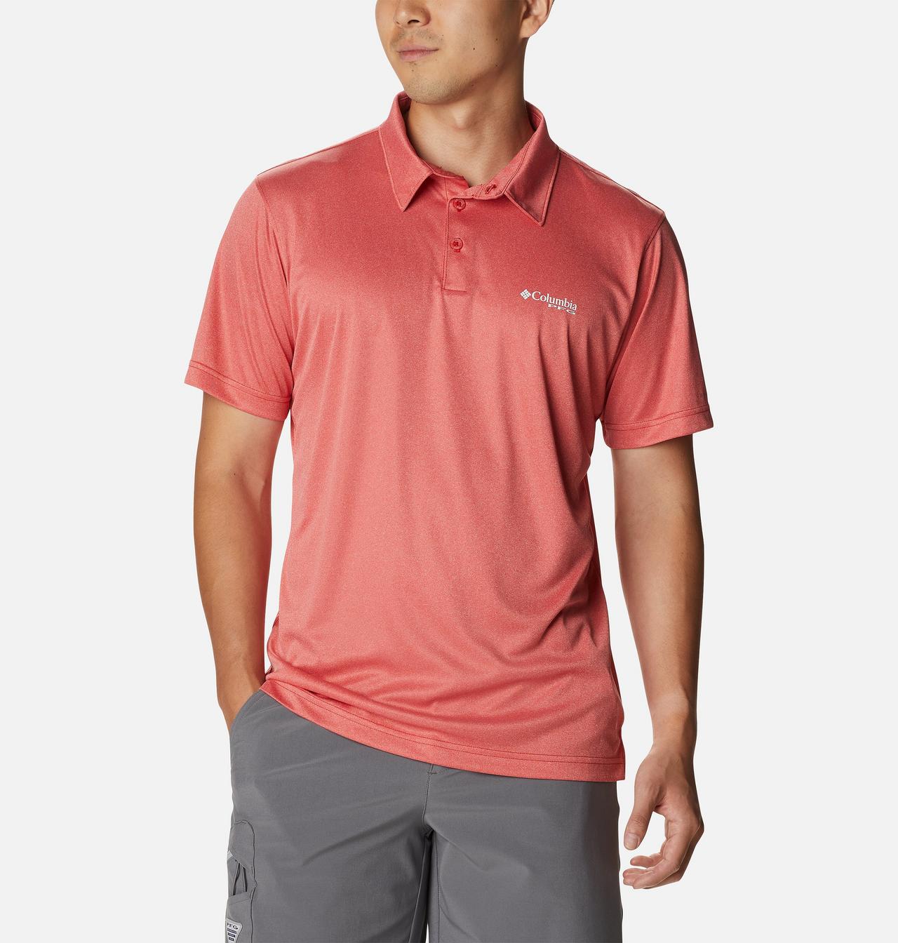 Men's PFG Terminal Tackle™ Heather Polo | 696 | XXL 1