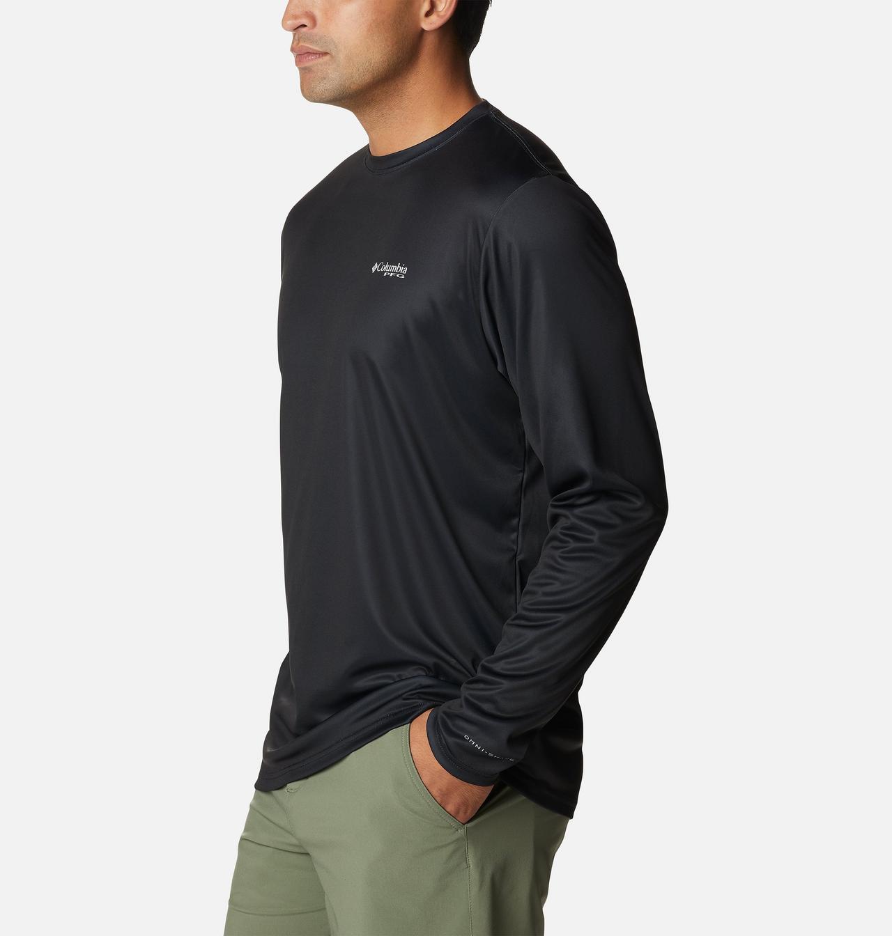 Men's PFG Terminal Tackle™ License Plate Long Sleeve Shirt 3