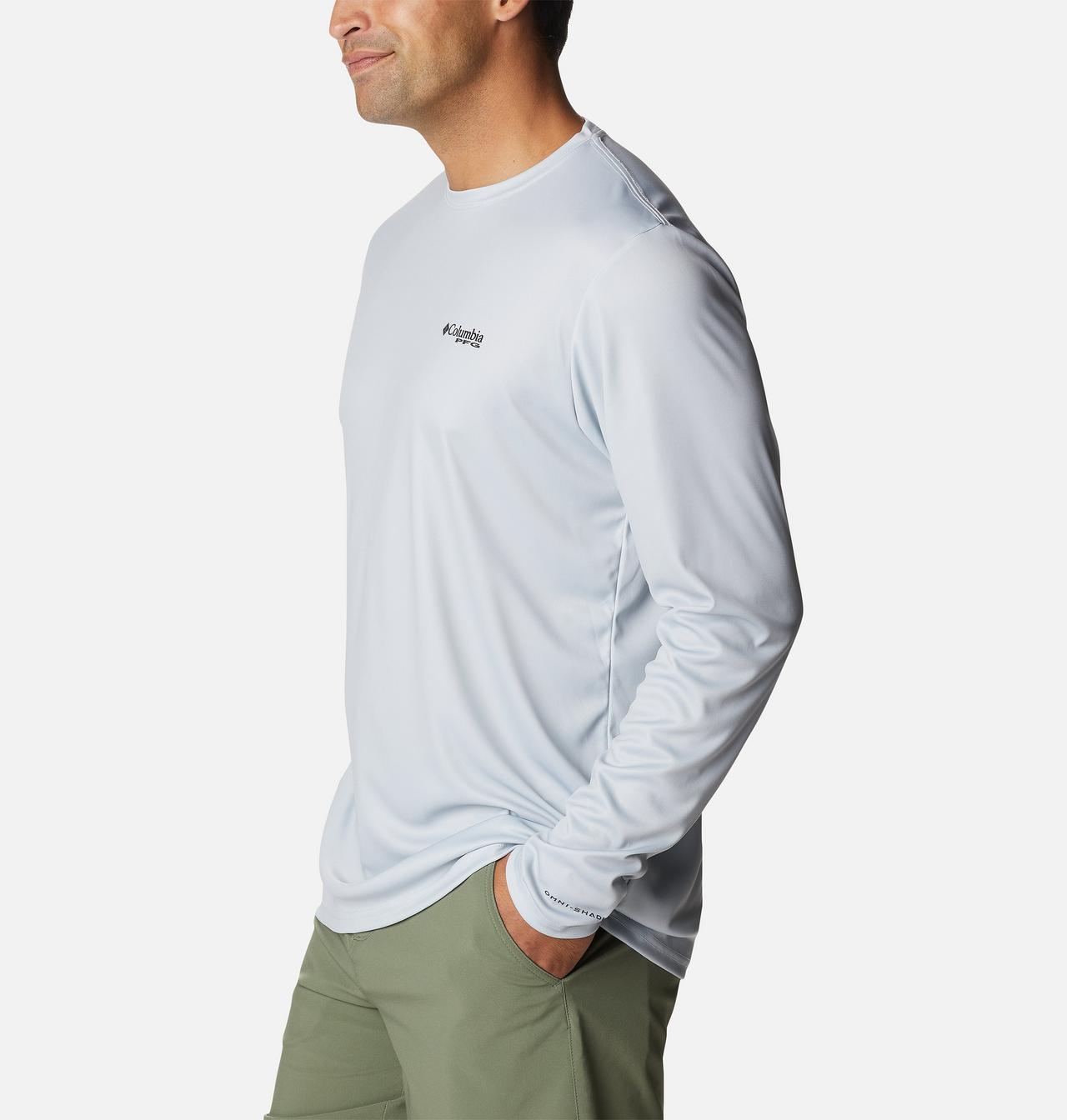 Men's PFG Terminal Tackle™ License Plate Long Sleeve Shirt 3