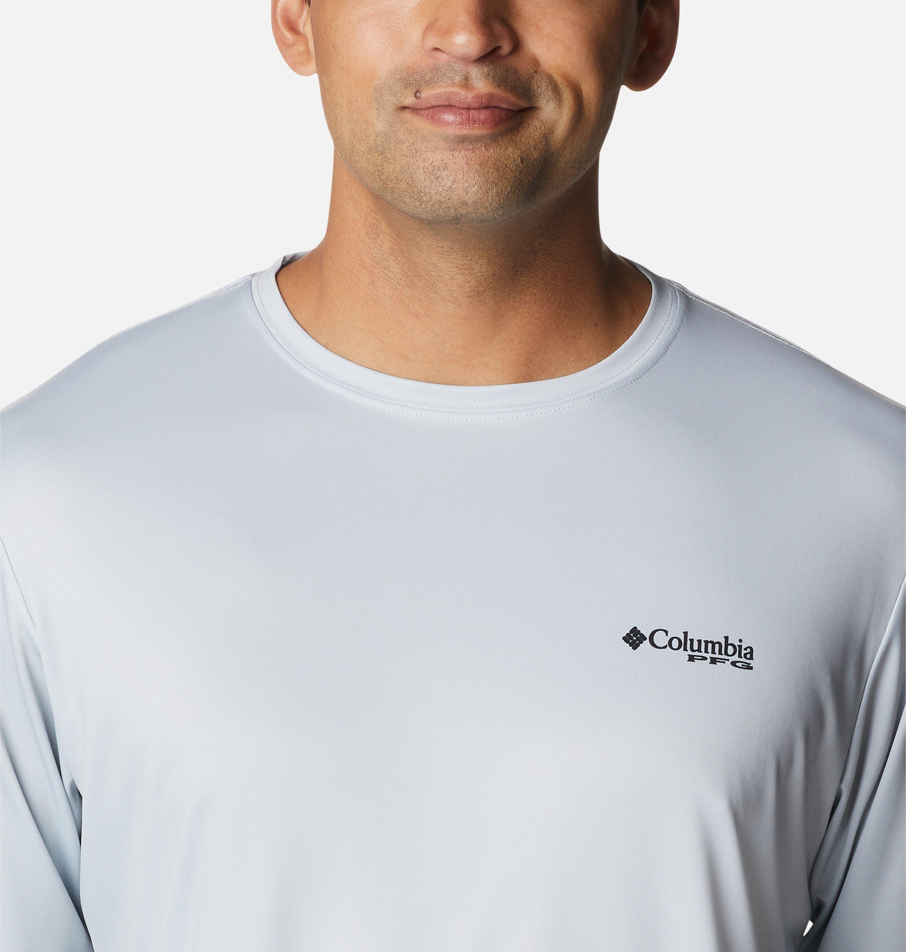 Men's PFG Terminal Tackle™ License Plate Long Sleeve Shirt 4