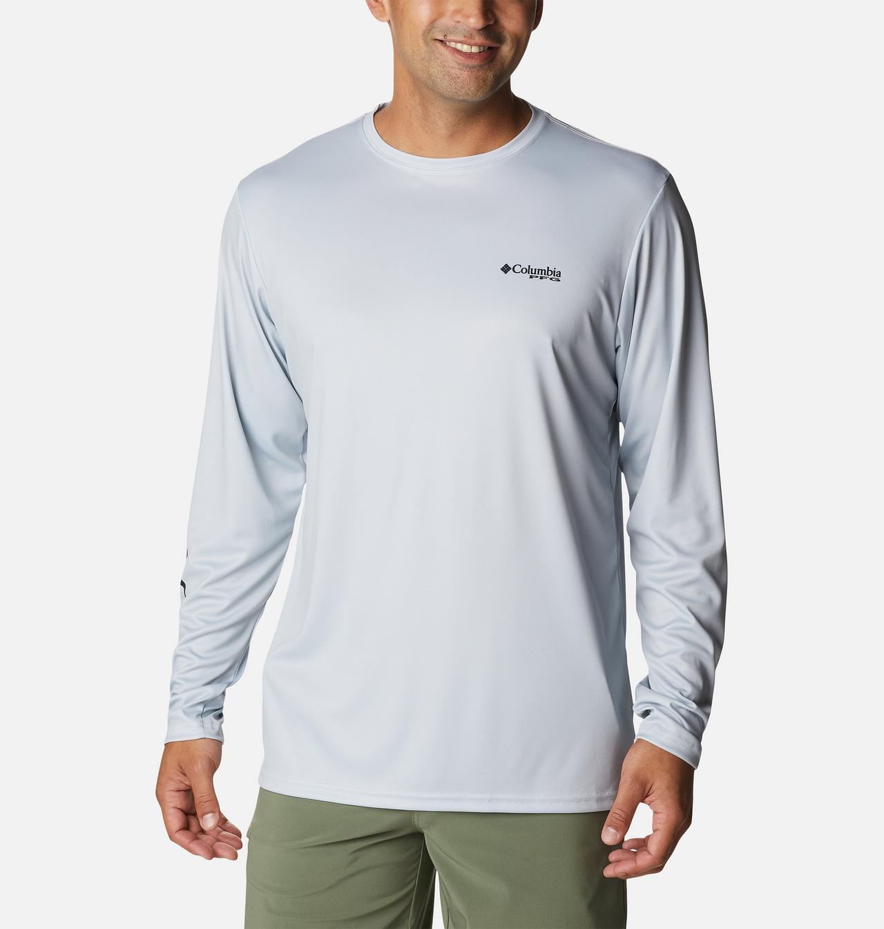 Men's PFG Terminal Tackle™ License Plate Long Sleeve Shirt 7