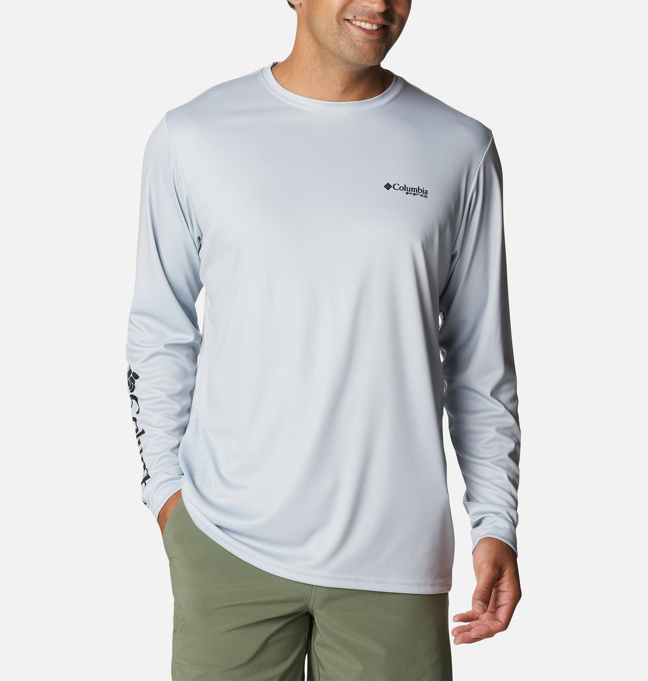 Men's PFG Terminal Tackle™ License Plate Long Sleeve Shirt 2
