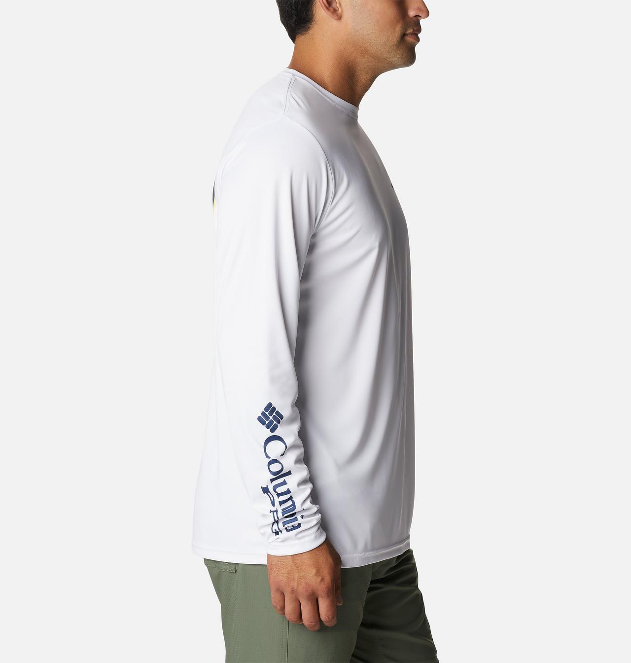 Men's PFG Terminal Tackle™ License Plate Long Sleeve Shirt 3