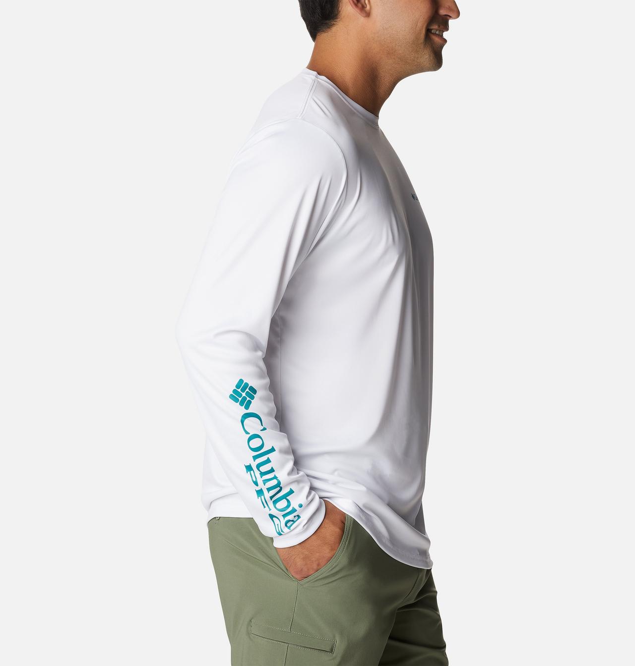 Men's PFG Terminal Tackle™ License Plate Long Sleeve Shirt 3