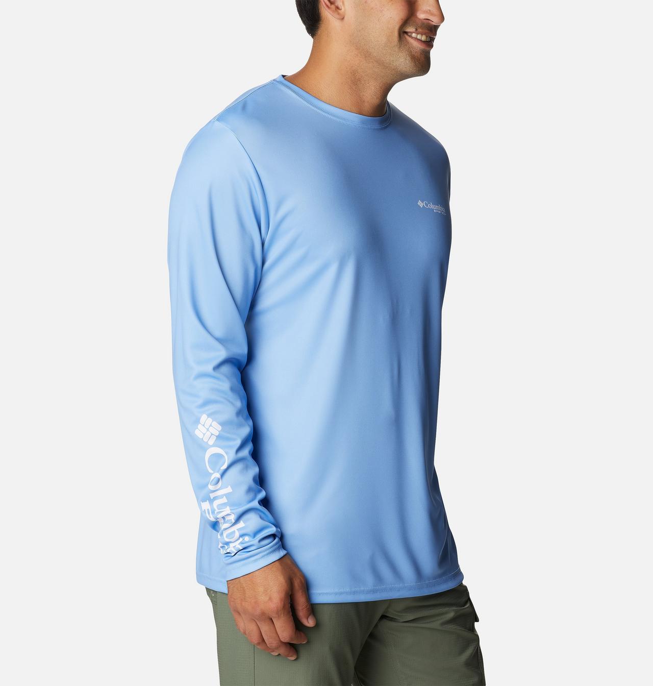 Men's PFG Terminal Tackle™ License Plate Long Sleeve Shirt 3