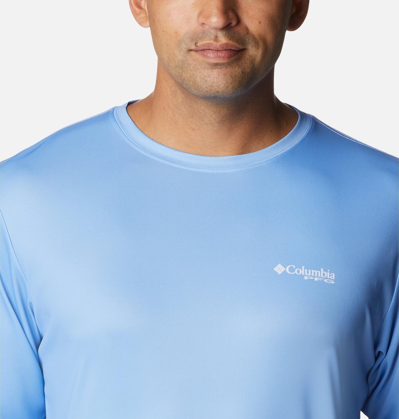 Men's PFG Terminal Tackle™ License Plate Long Sleeve Shirt 4