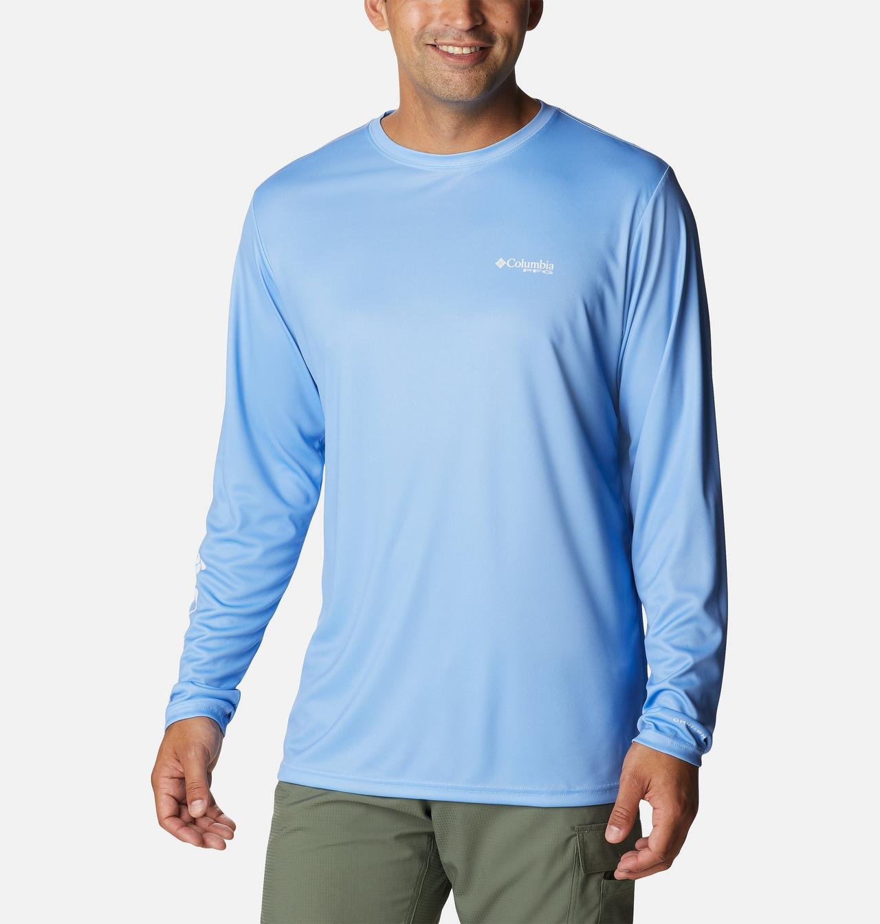 Men's PFG Terminal Tackle™ License Plate Long Sleeve Shirt 2
