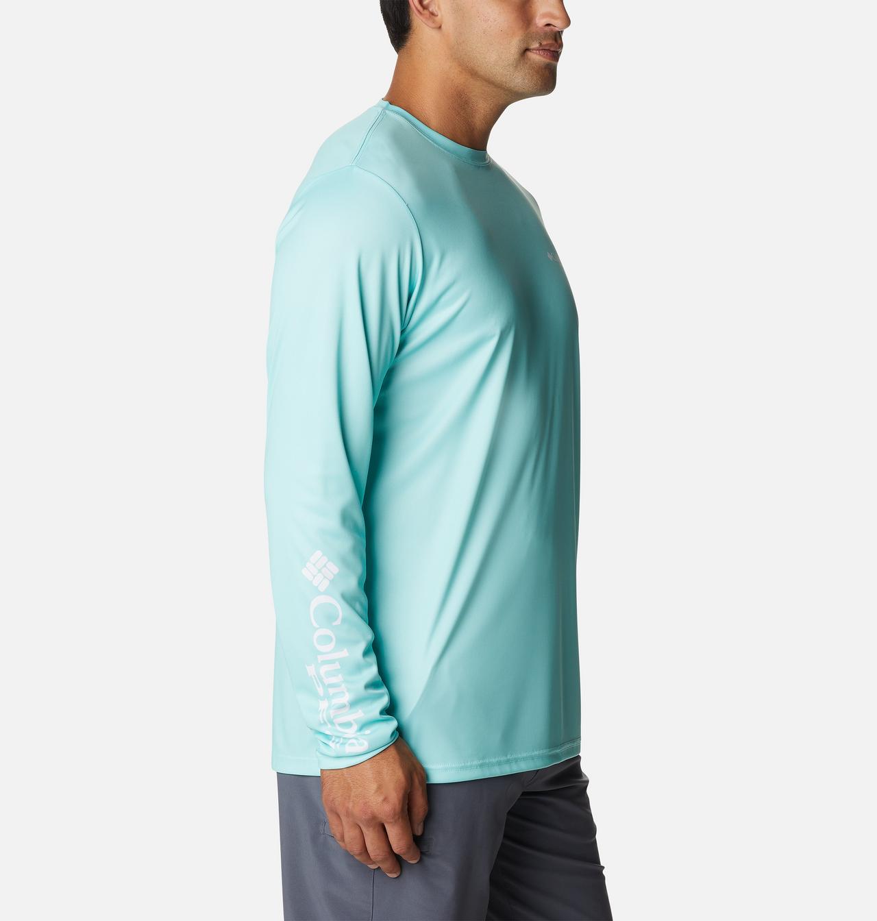 Men's PFG Terminal Tackle™ License Plate Long Sleeve Shirt 3