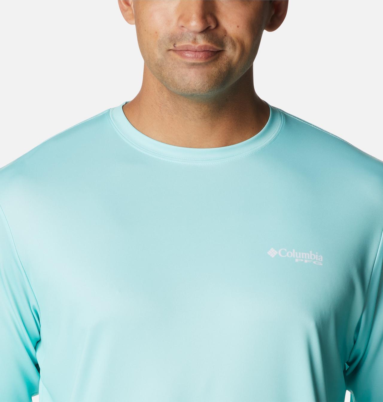 Men's PFG Terminal Tackle™ License Plate Long Sleeve Shirt 4