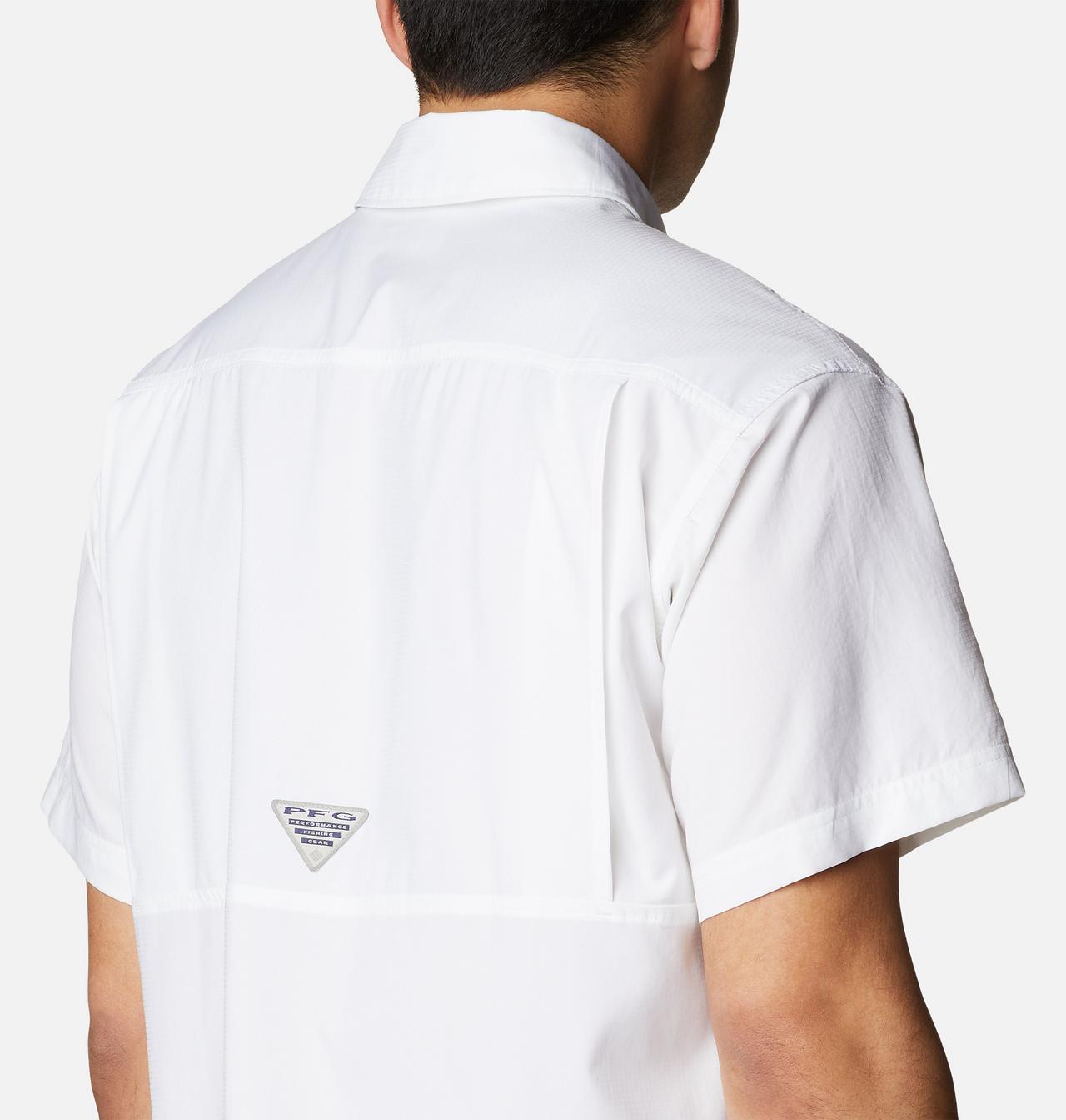 Men's PFG Skiff Guide™ Woven Short Sleeve Shirt 6