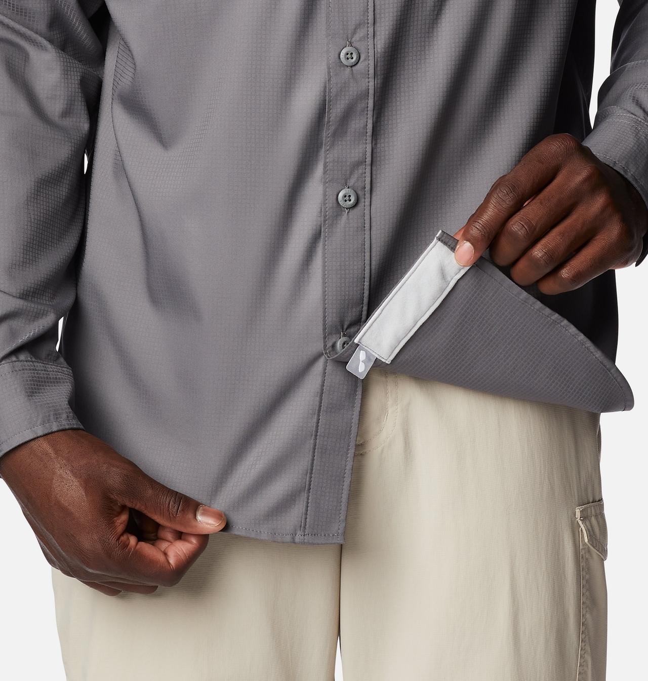 Men's PFG Skiff Guide™ Woven Long Sleeve Shirt 6