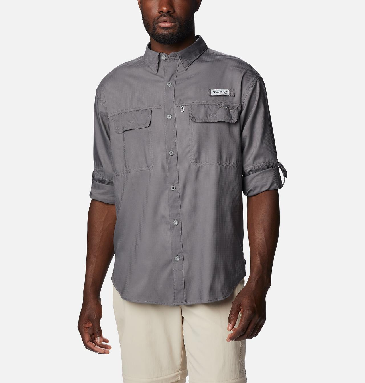 Men's PFG Skiff Guide™ Woven Long Sleeve Shirt 7