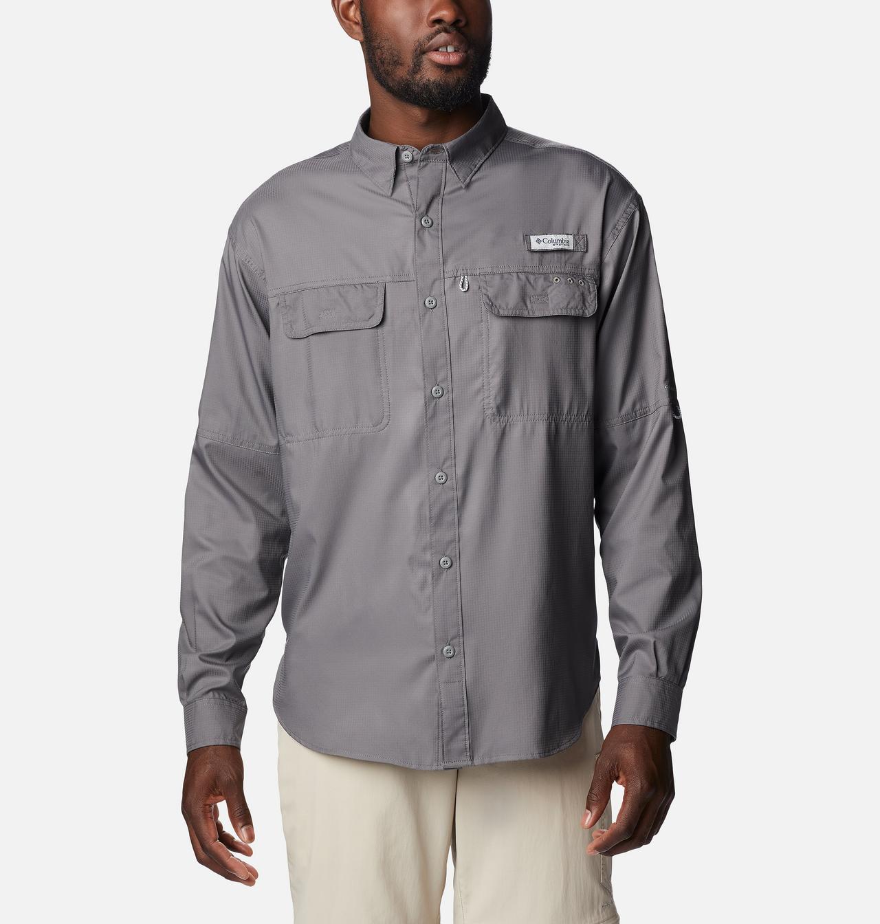 Men's PFG Skiff Guide™ Woven Long Sleeve Shirt 1