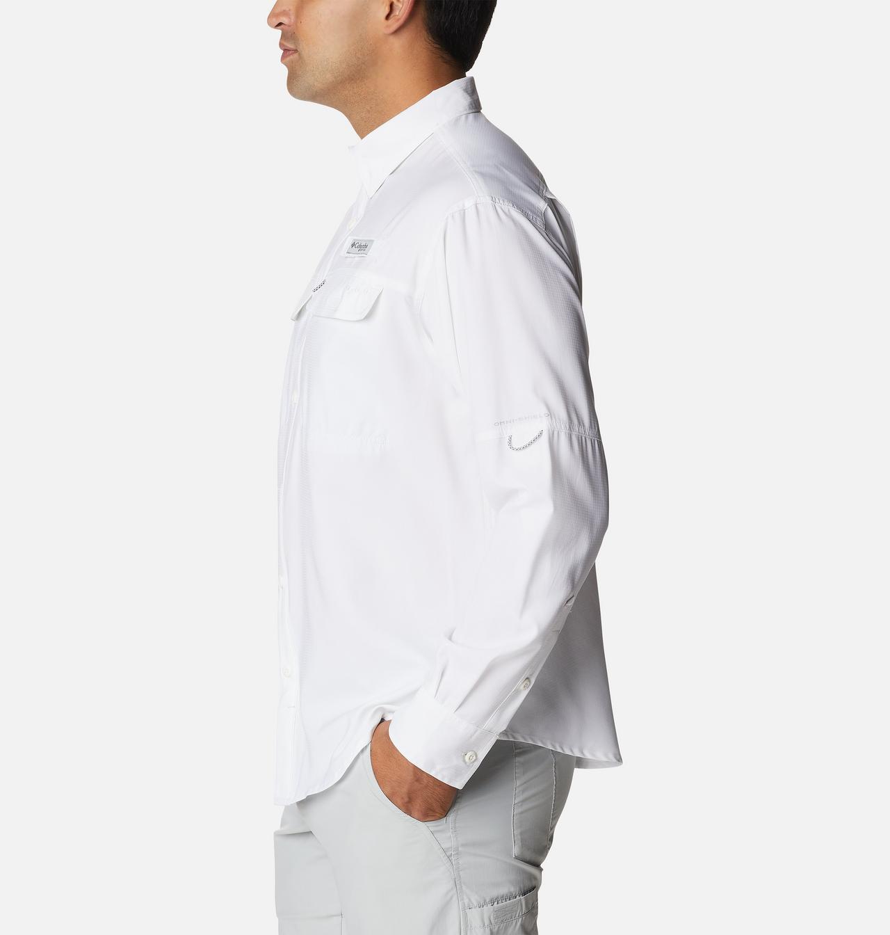 Men's PFG Skiff Guide™ Woven Long Sleeve Shirt 3