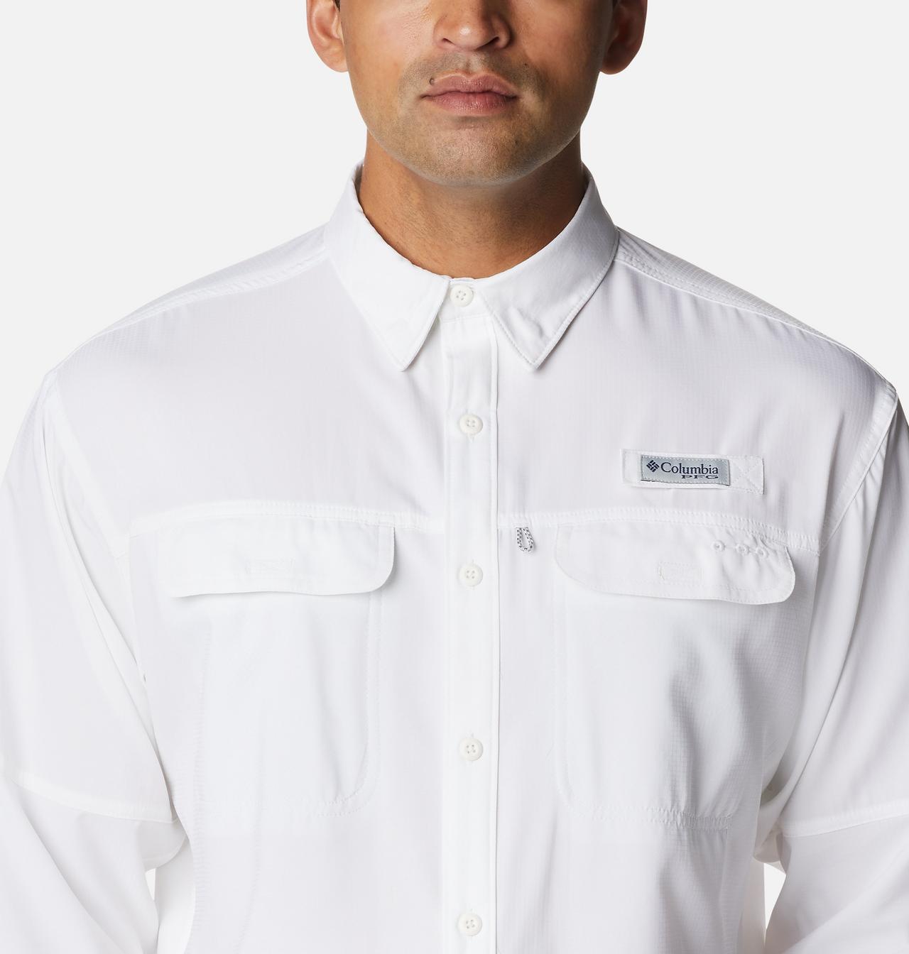 Men's PFG Skiff Guide™ Woven Long Sleeve Shirt 4