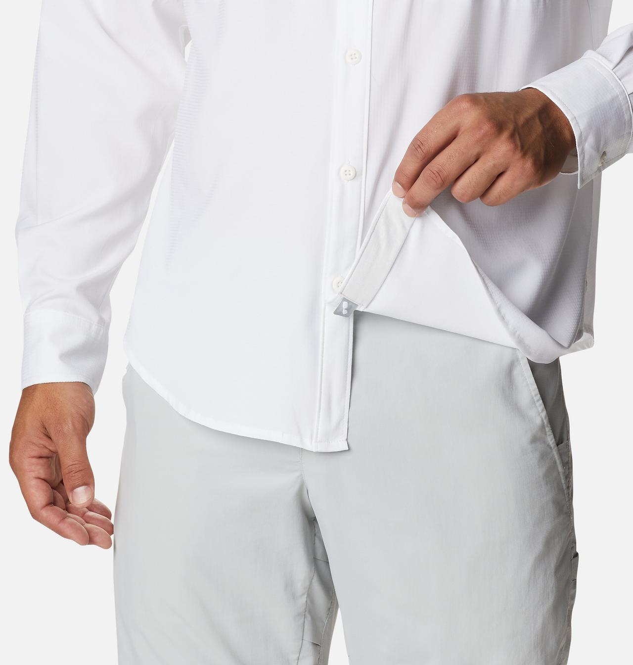 Men's PFG Skiff Guide™ Woven Long Sleeve Shirt 6