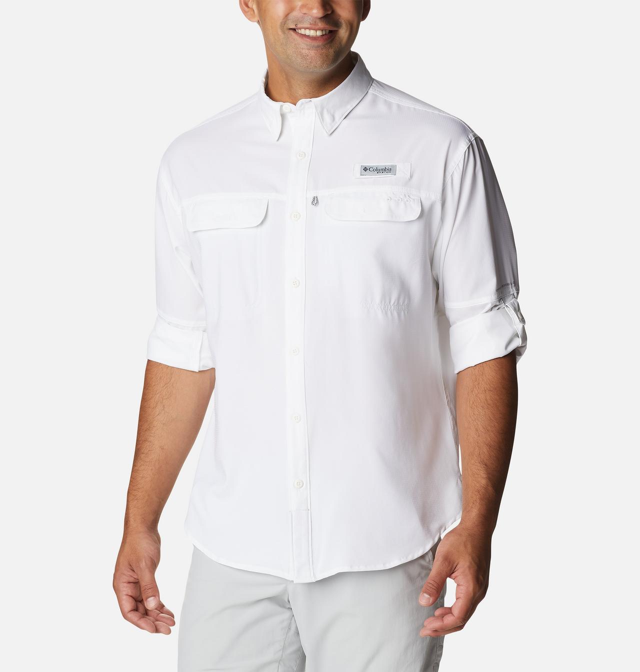 Men's PFG Skiff Guide™ Woven Long Sleeve Shirt 7