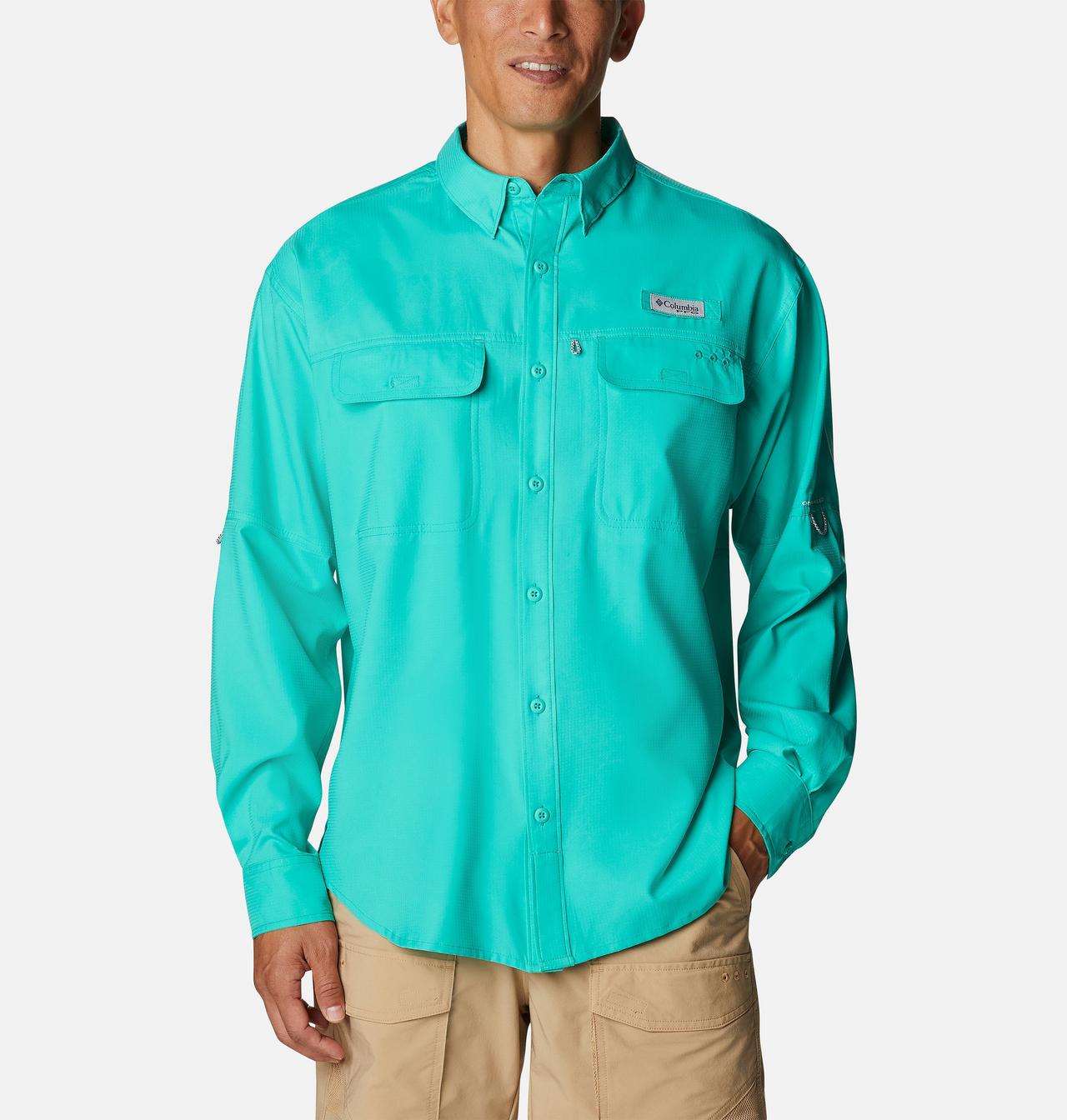 Men's PFG Skiff Guide™ Woven Long Sleeve Shirt 1
