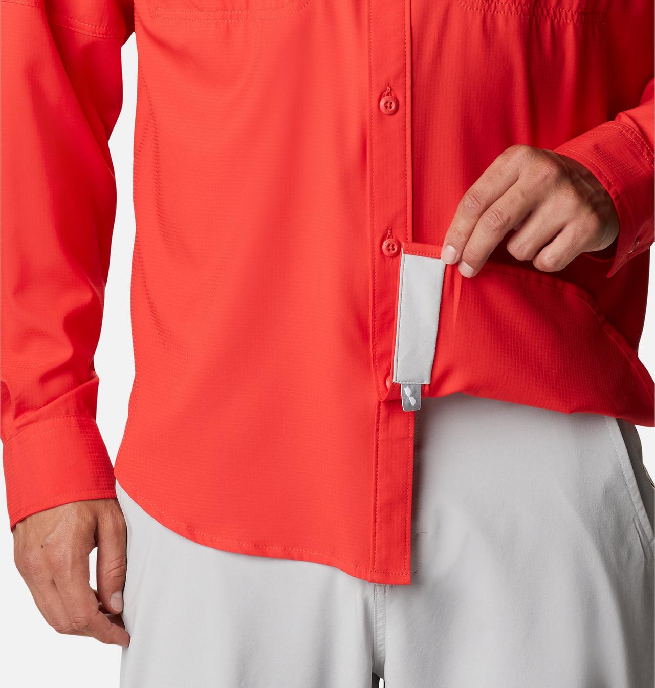 Men's PFG Skiff Guide™ Woven Long Sleeve Shirt 6