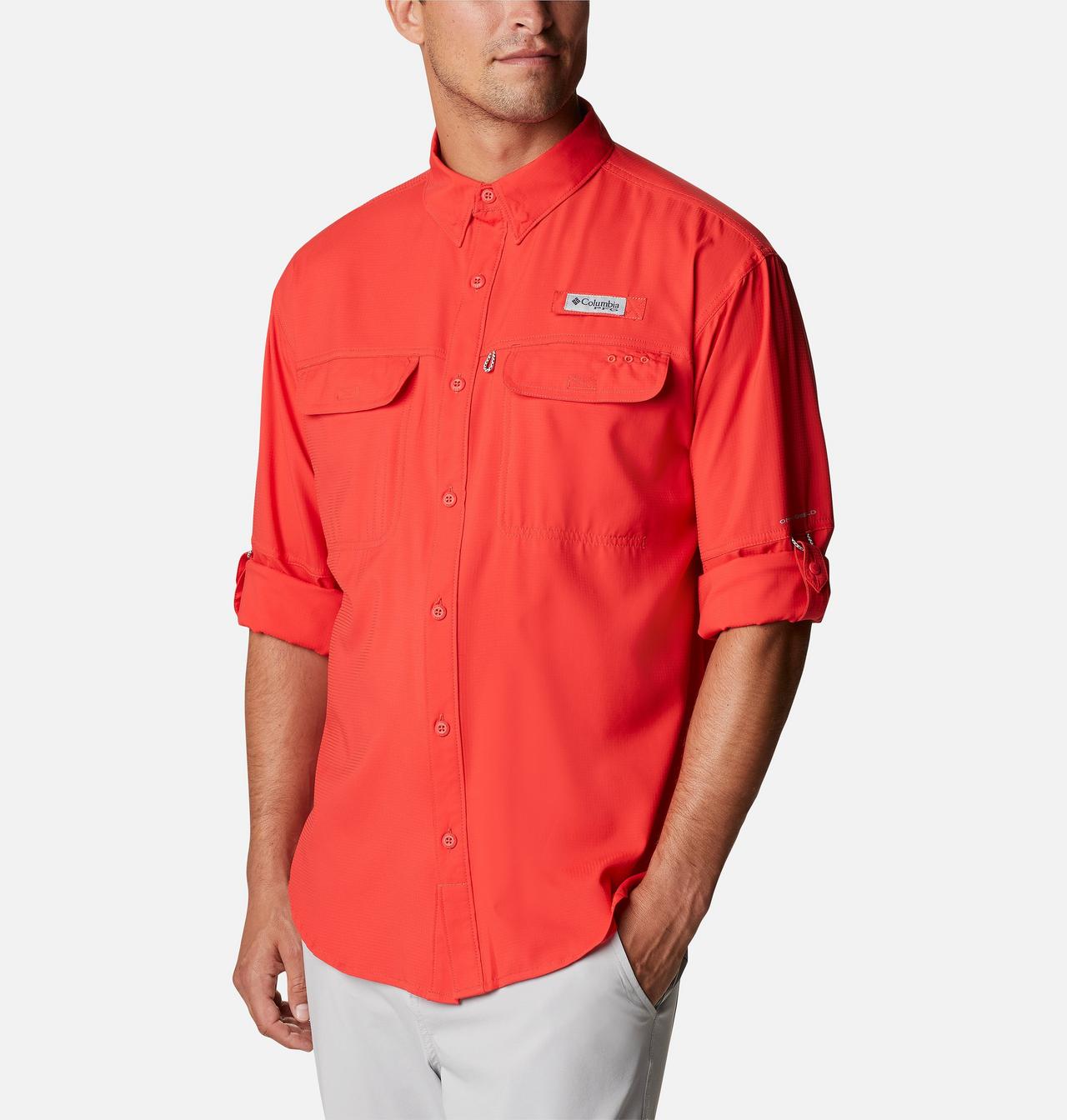 Men's PFG Skiff Guide™ Woven Long Sleeve Shirt 7