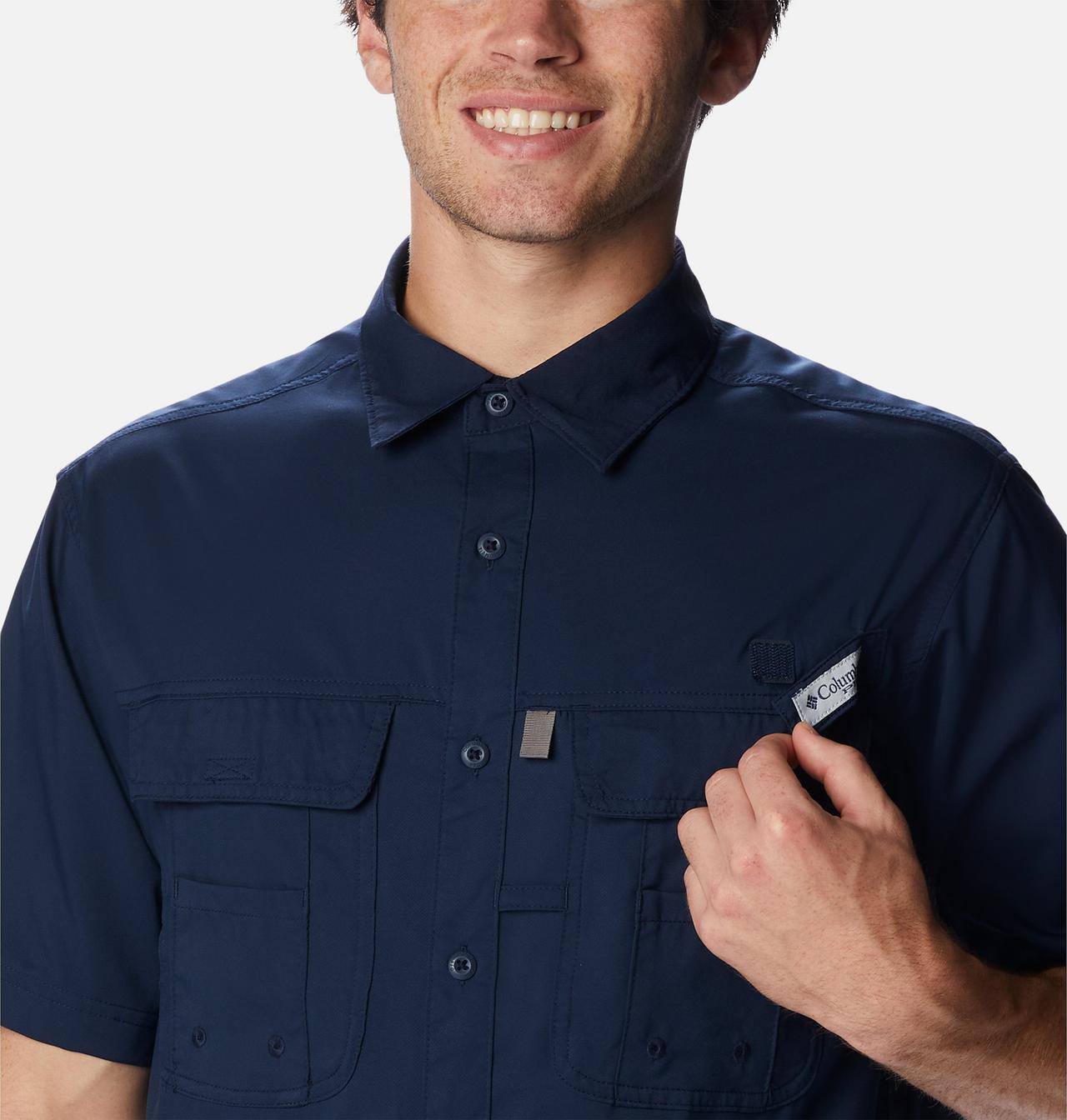 Men's PFG Drift Guide™ Woven Short Sleeve Shirt 4