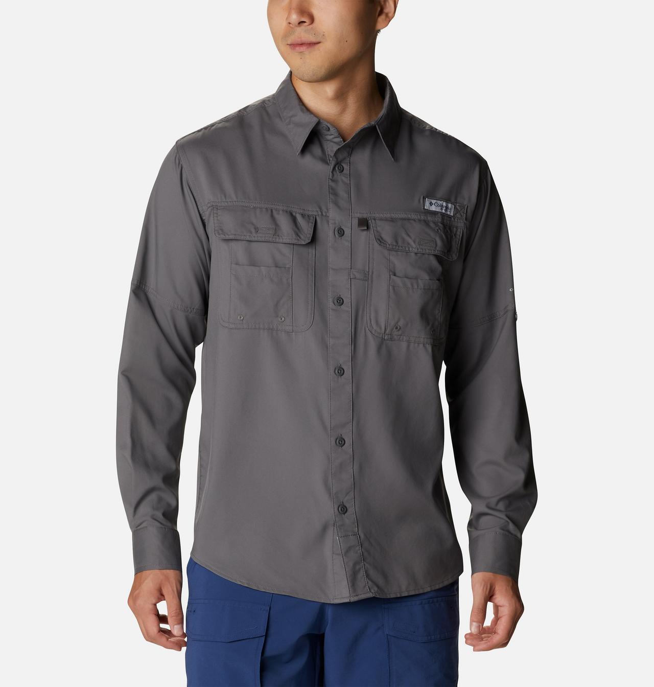 Men's PFG Drift Guide™ Woven Long Sleeve Shirt 1