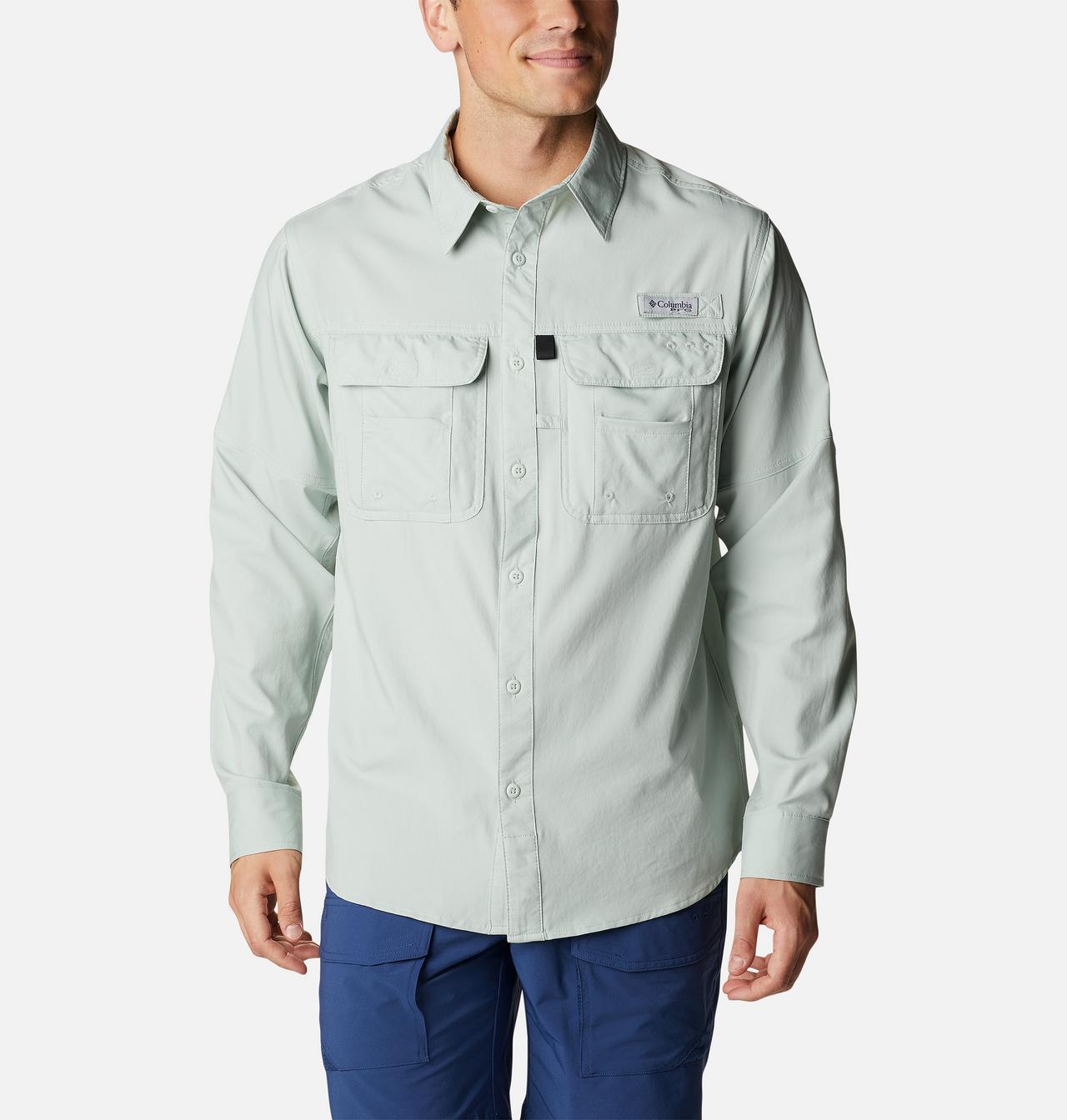 Men's PFG Drift Guide™ Woven Long Sleeve Shirt 1