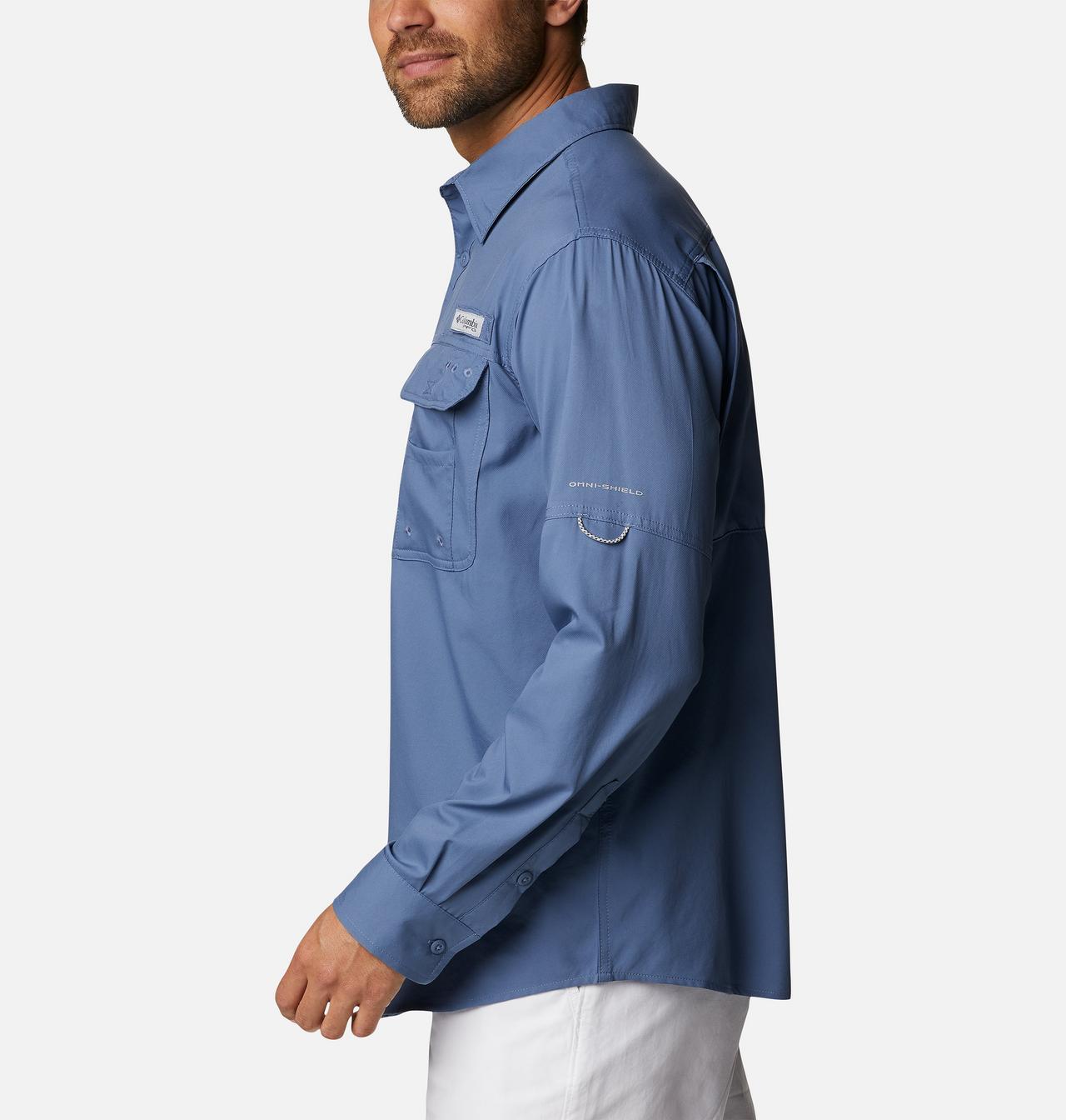 Men's PFG Drift Guide™ Woven Long Sleeve Shirt 3