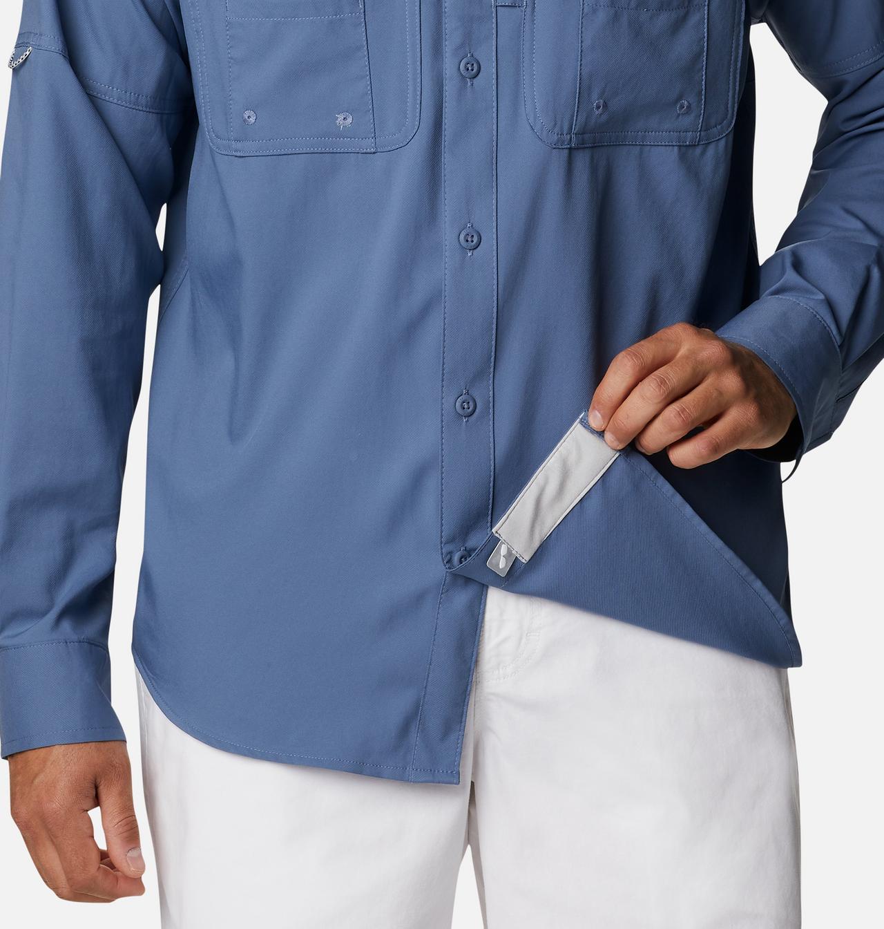 Men's PFG Drift Guide™ Woven Long Sleeve Shirt 6
