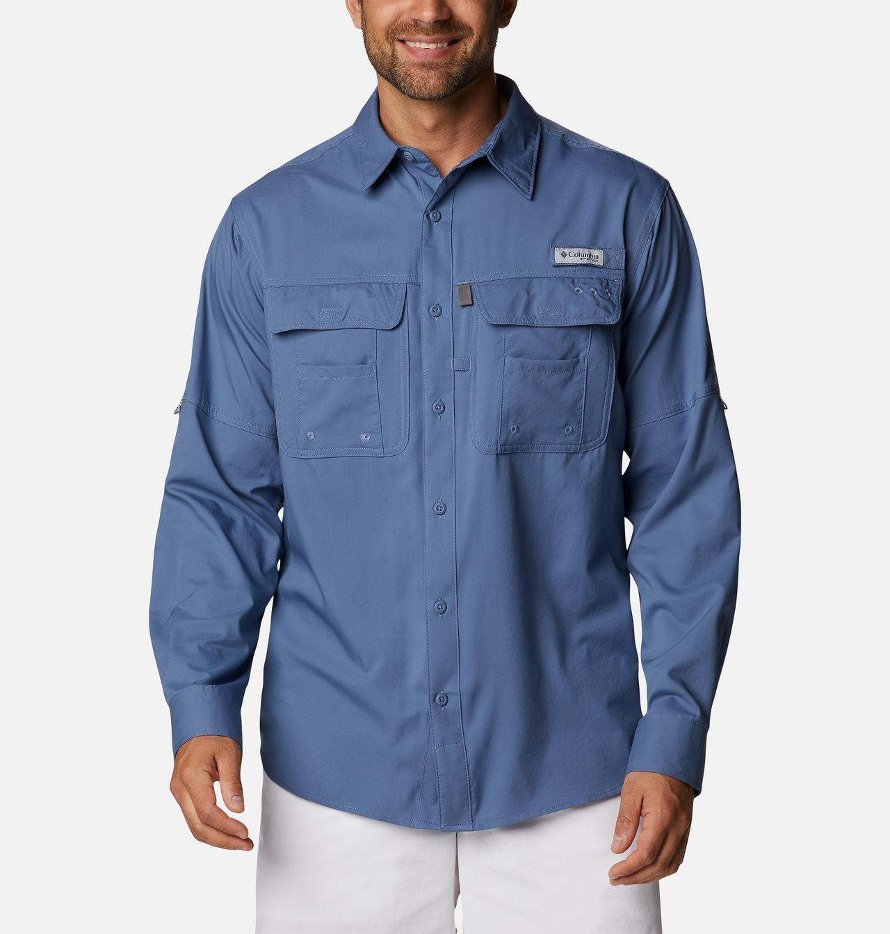 Men's PFG Drift Guide™ Woven Long Sleeve Shirt 1